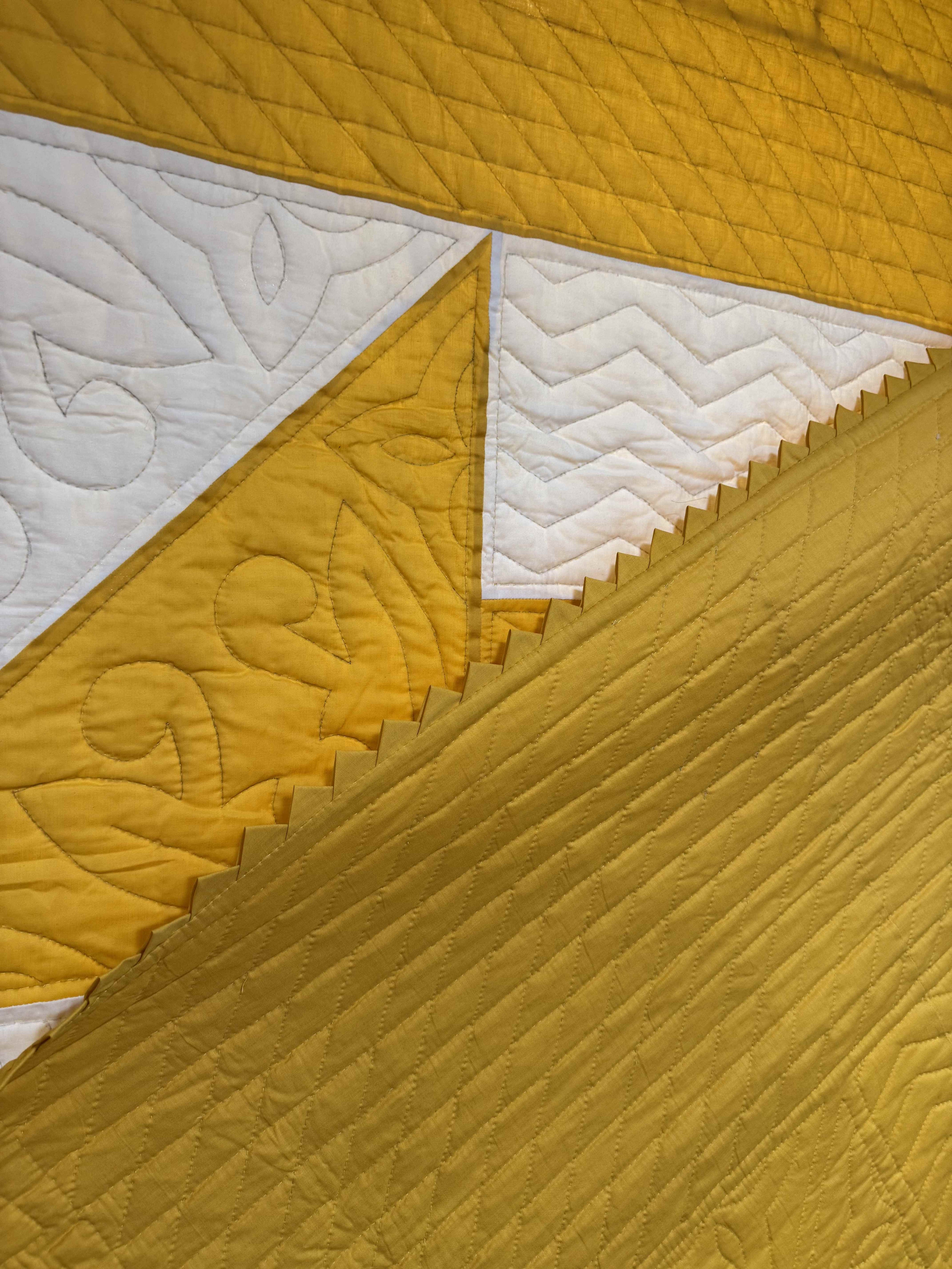 Vintage Shoo Fly Medallion Quilt