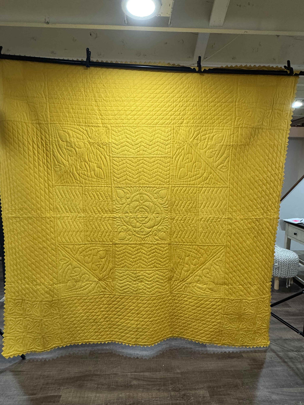 Vintage Shoo Fly Medallion Quilt