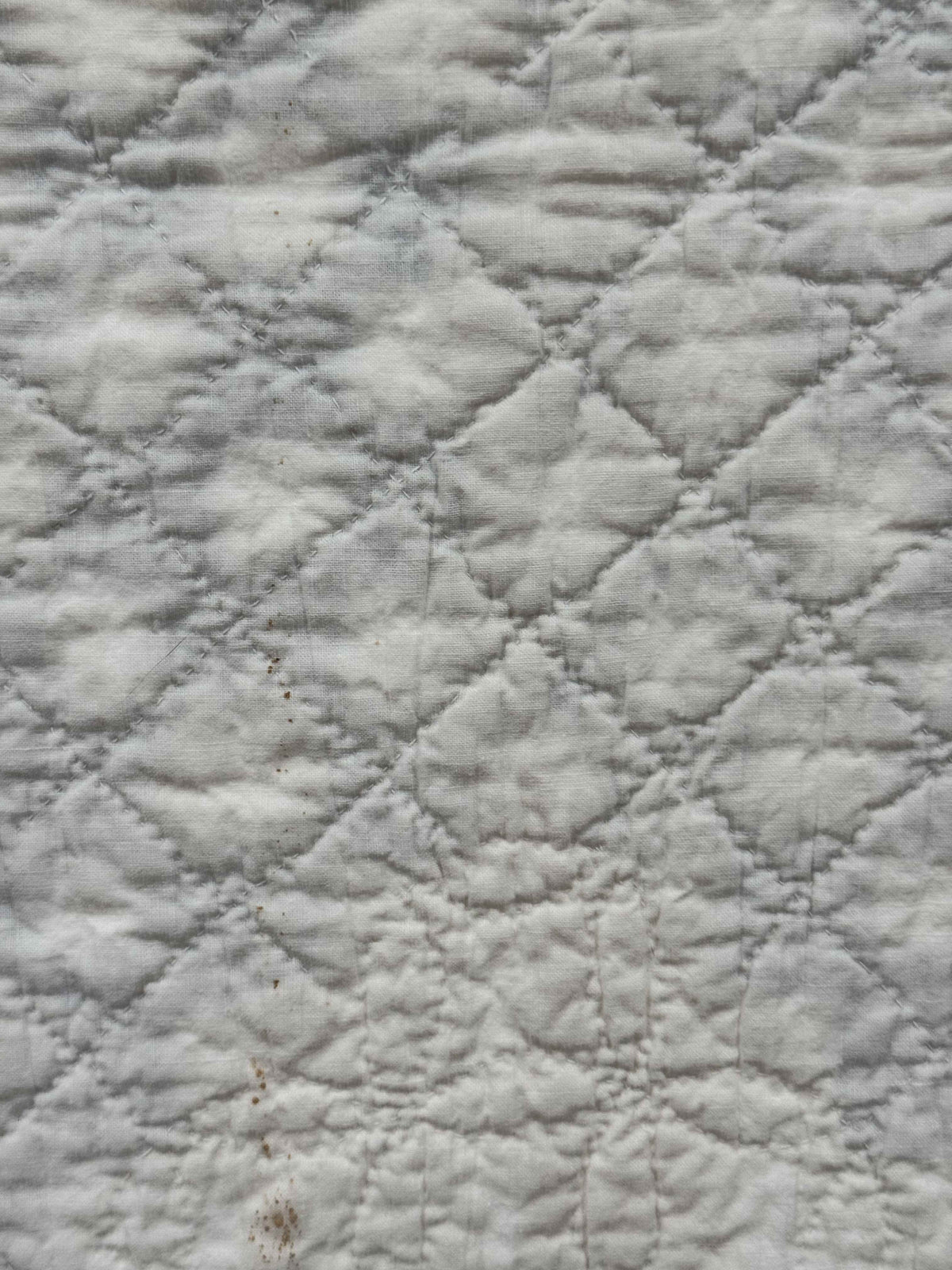 Antique Quilt Cadet Blue Triple Irish Chain