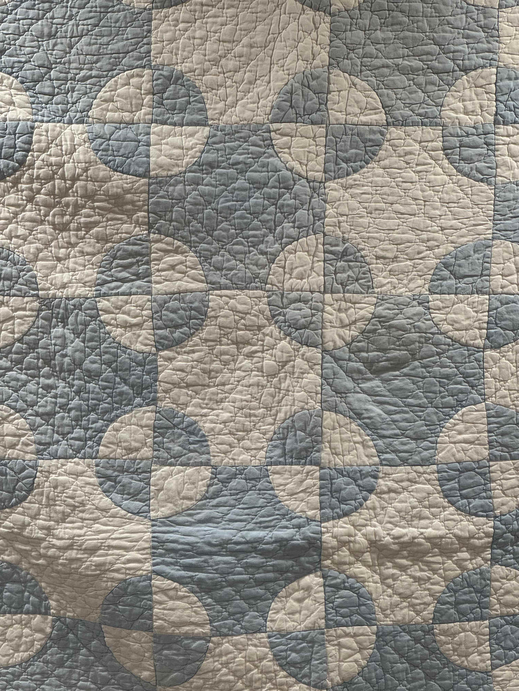 **SOLD** Vintage Old Mill Wheel Quilt **SOLD**