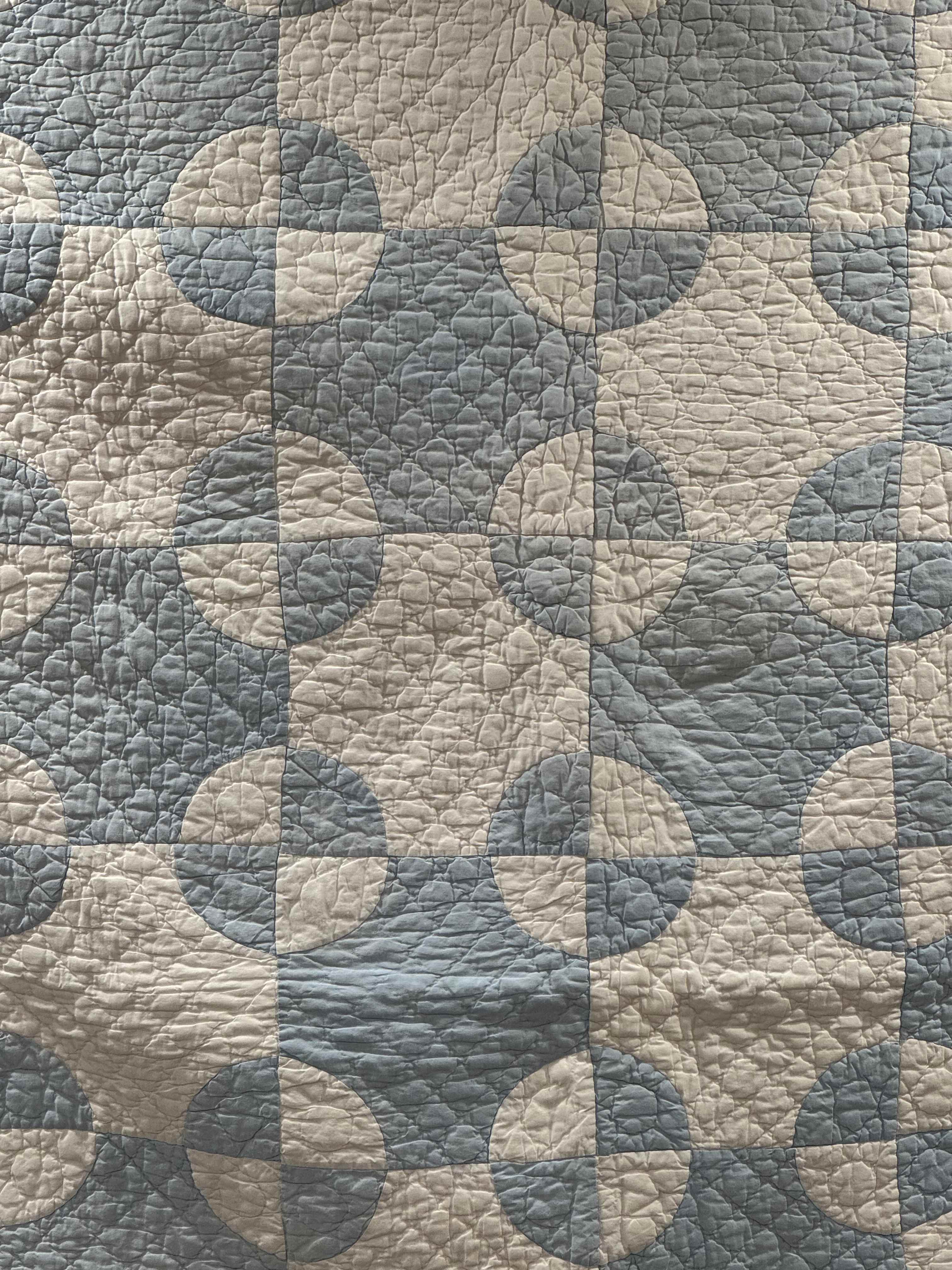 **SOLD** Vintage Old Mill Wheel Quilt **SOLD**
