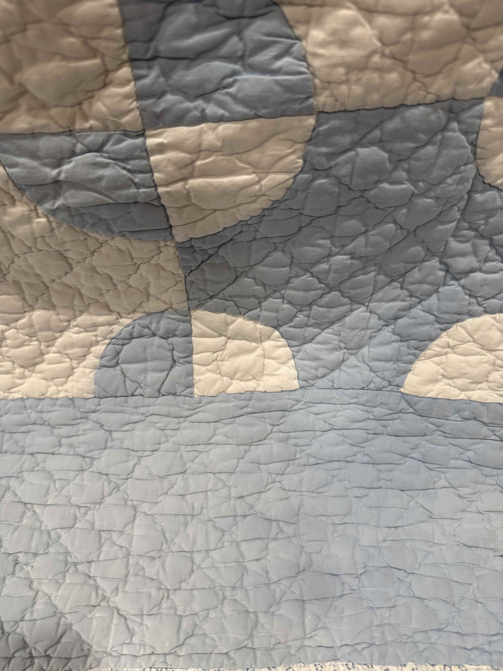 **SOLD** Vintage Old Mill Wheel Quilt **SOLD**