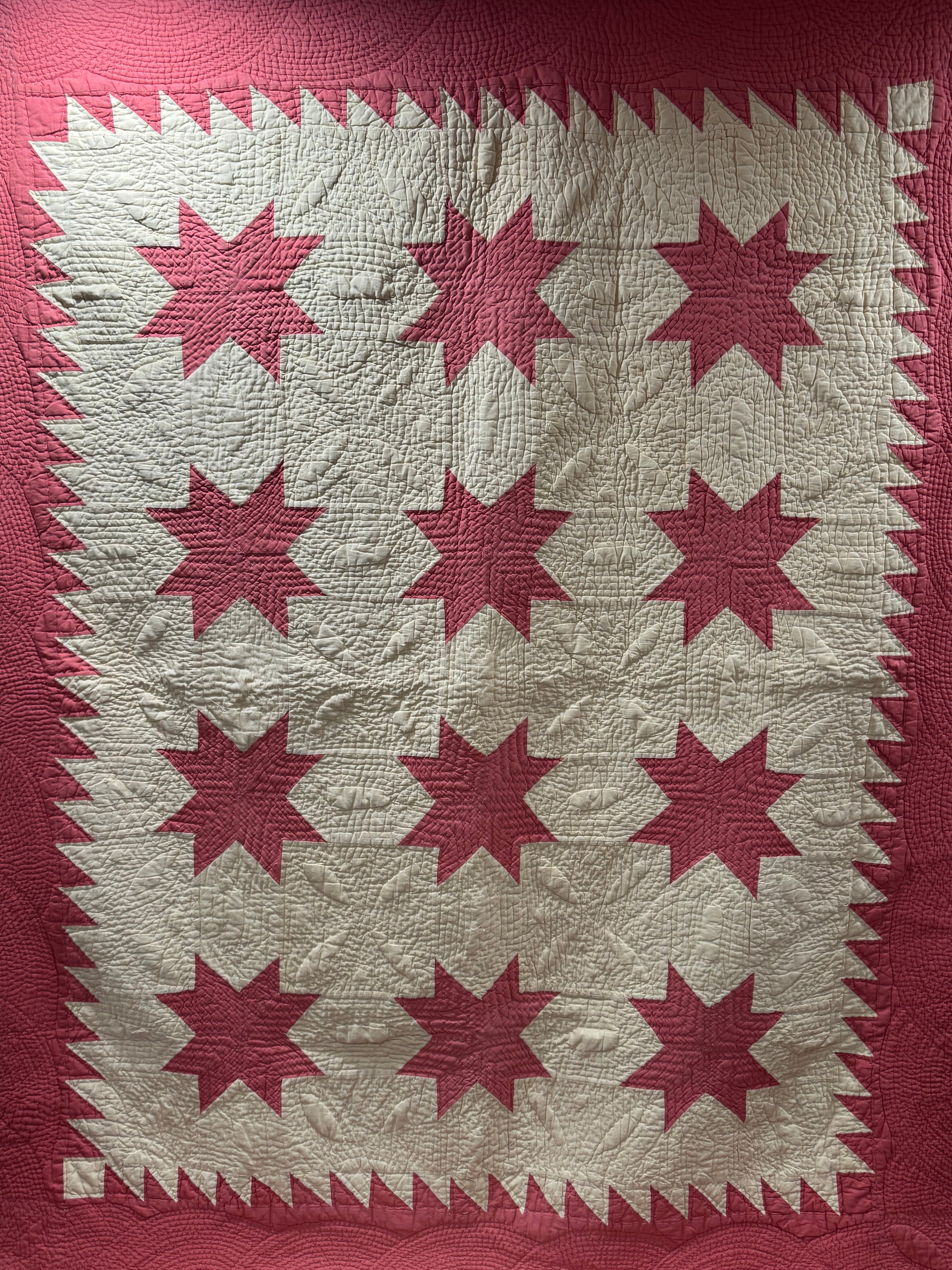 Vintage LeMoyne Star Quilt