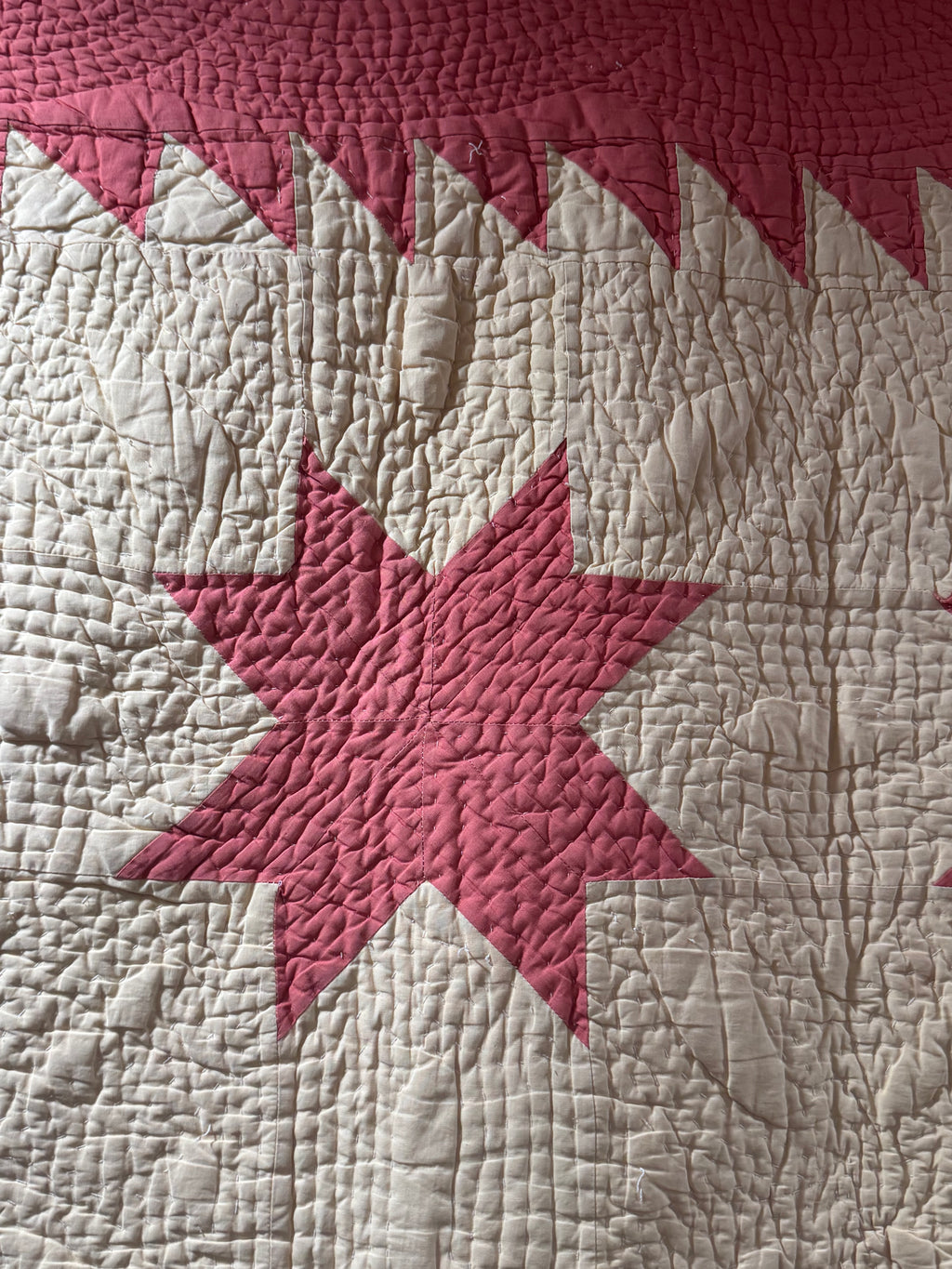 Vintage LeMoyne Star Quilt