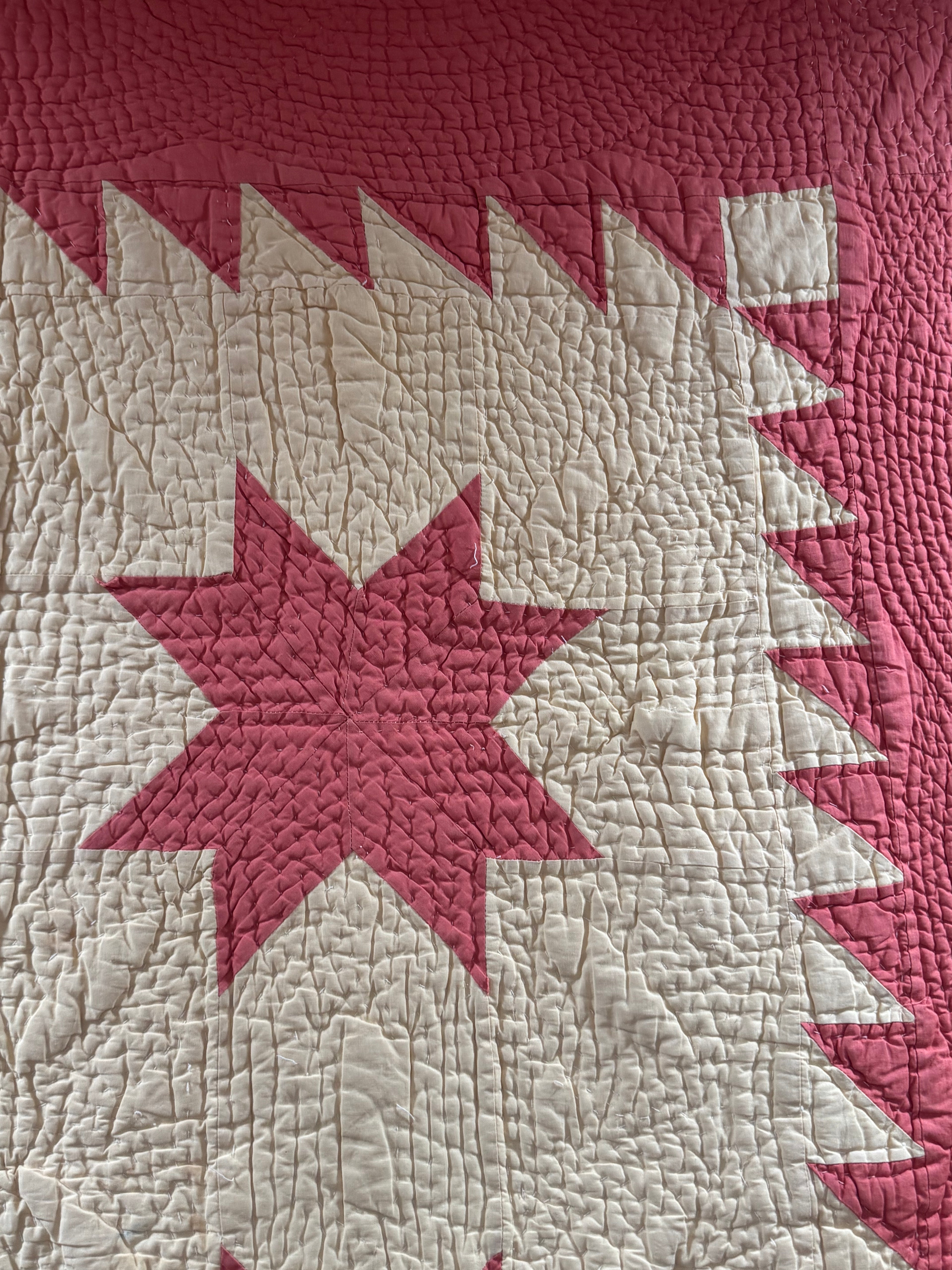 Vintage LeMoyne Star Quilt