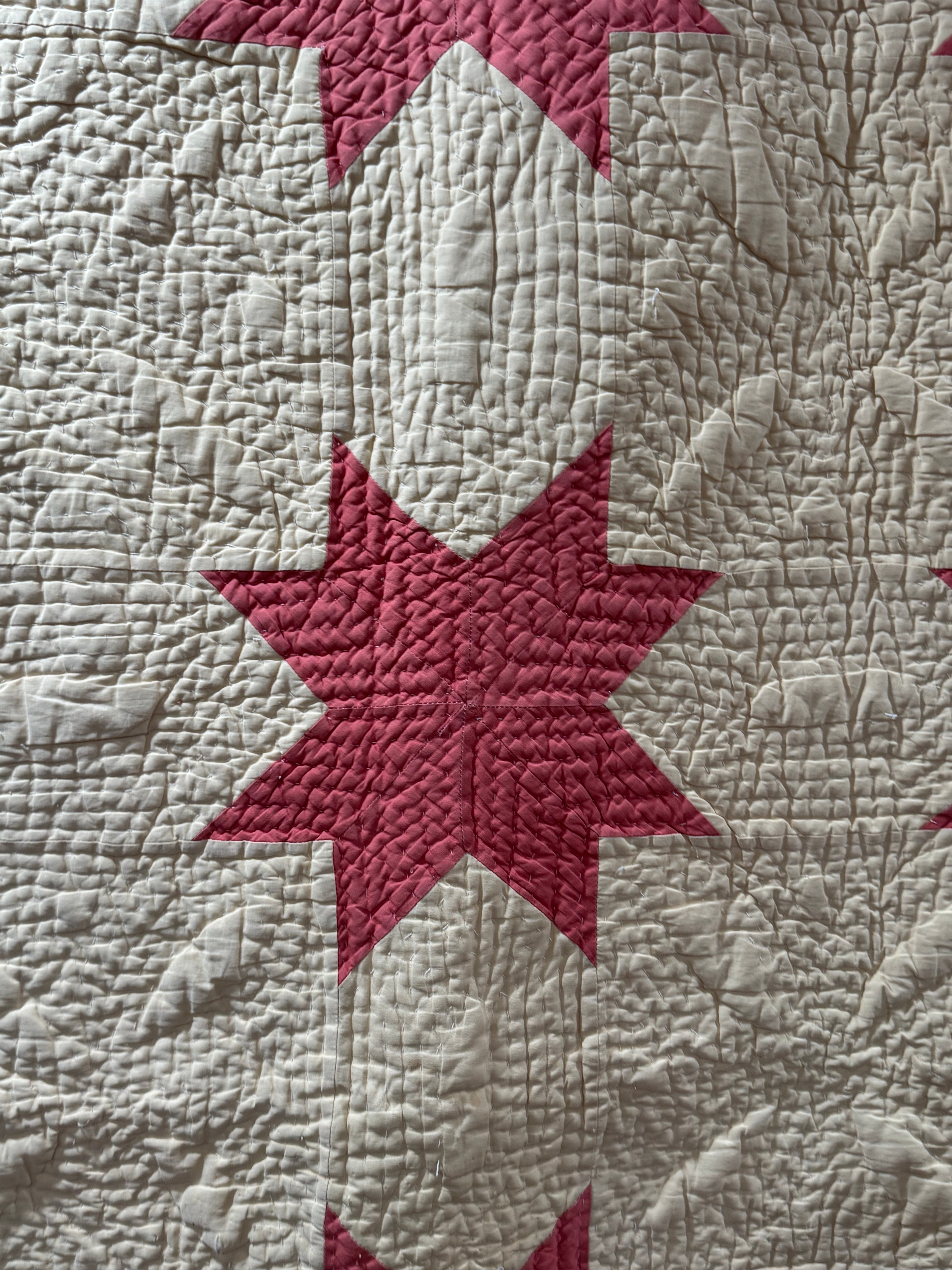 Vintage LeMoyne Star Quilt
