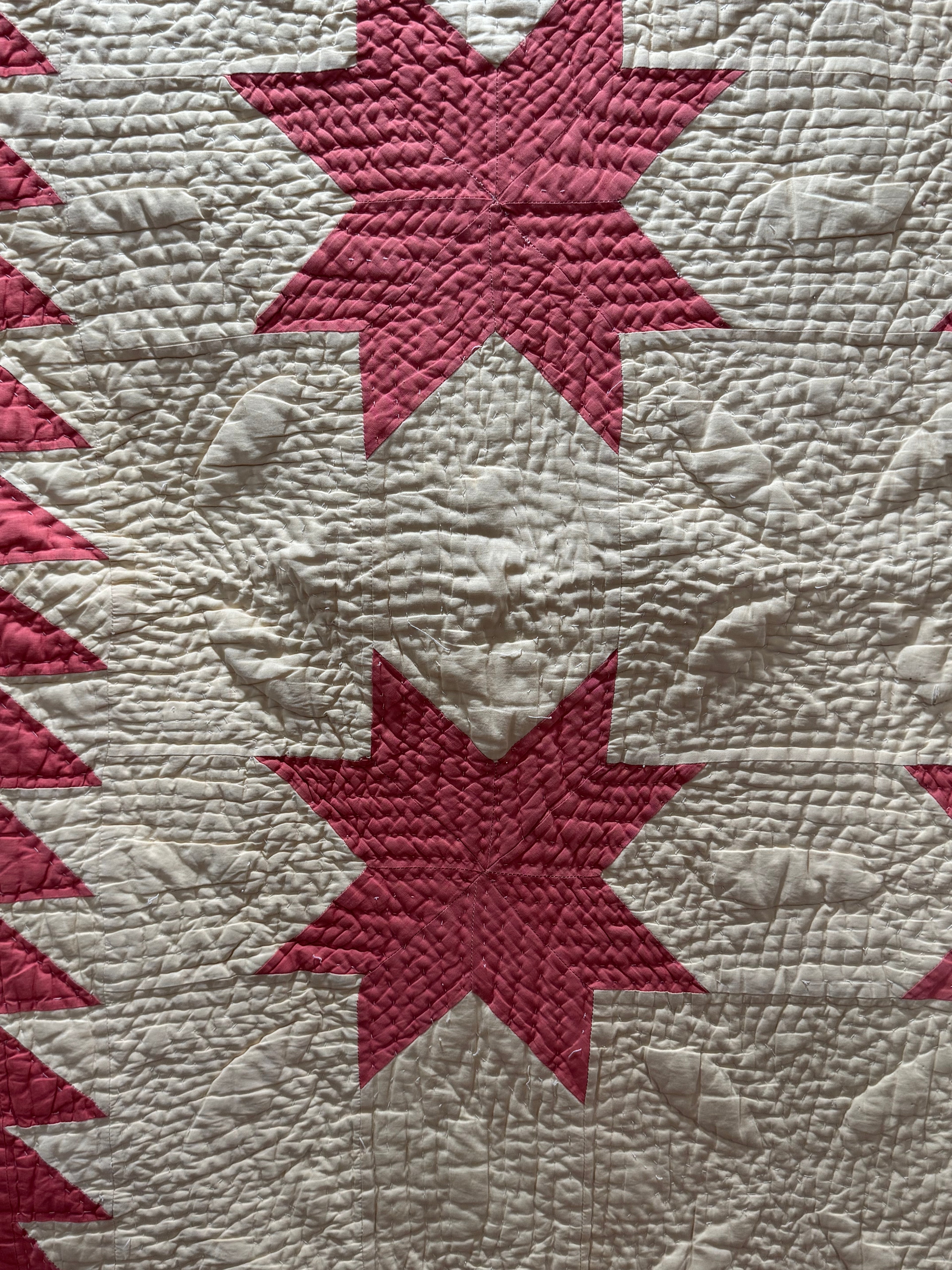 Vintage LeMoyne Star Quilt