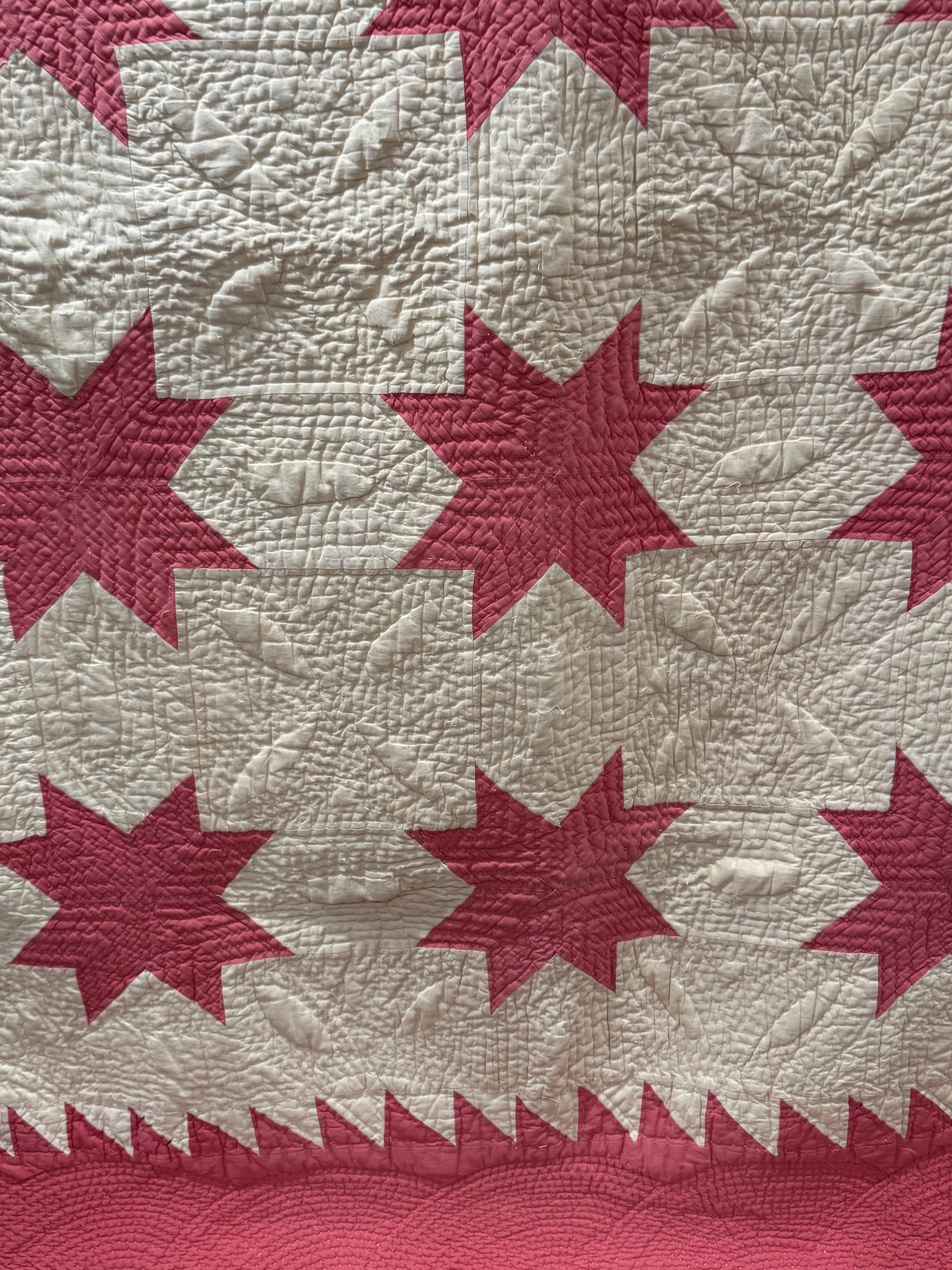 Vintage LeMoyne Star Quilt