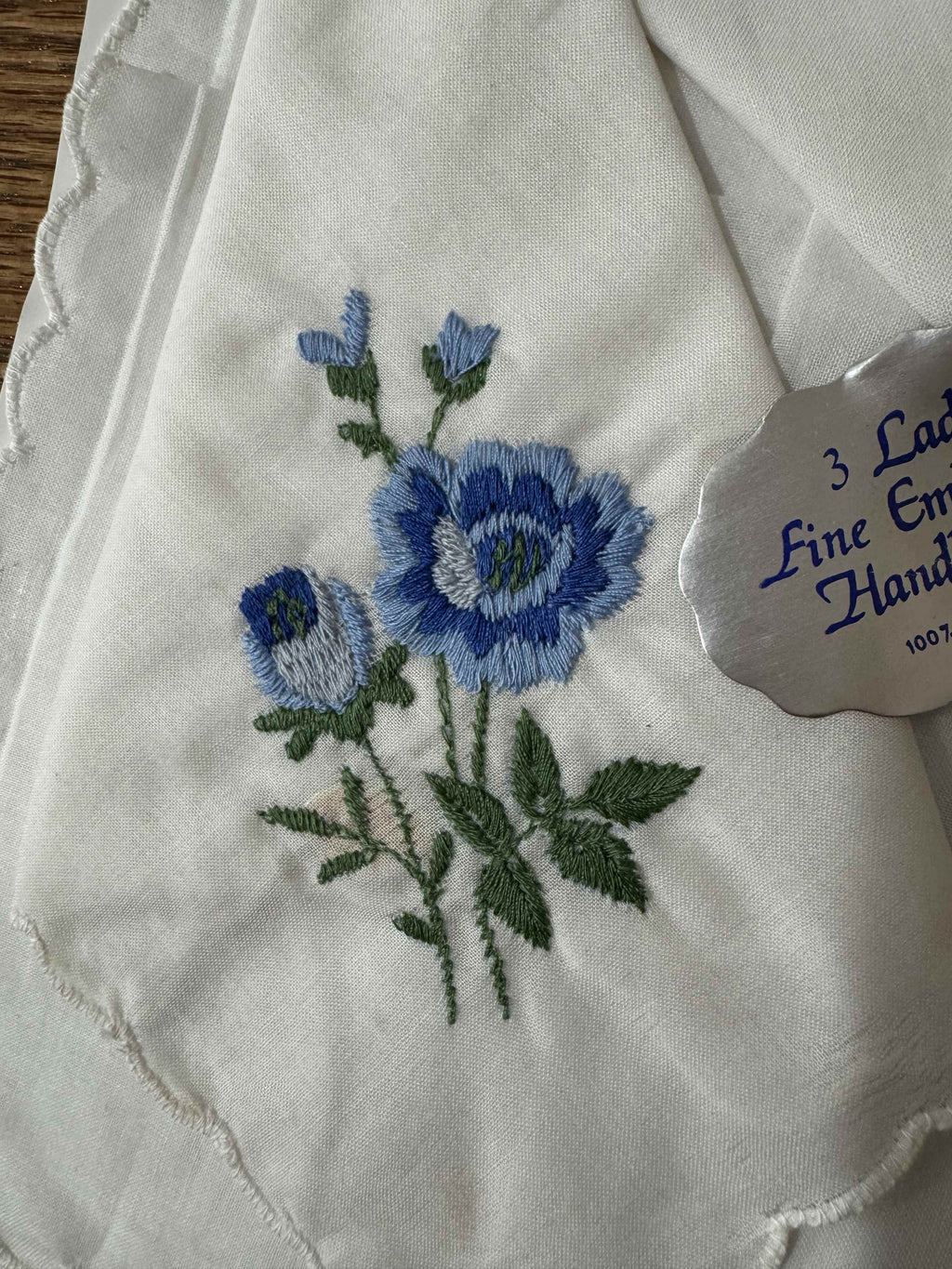Vintage Embroidered Handkerchiefs
