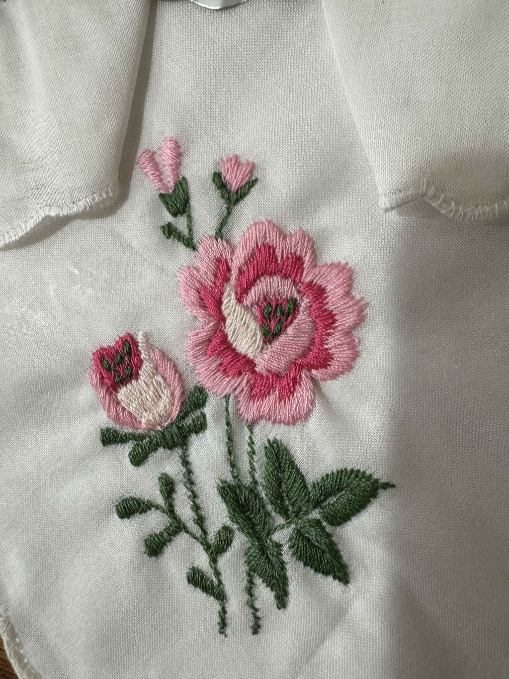Vintage Embroidered Handkerchiefs
