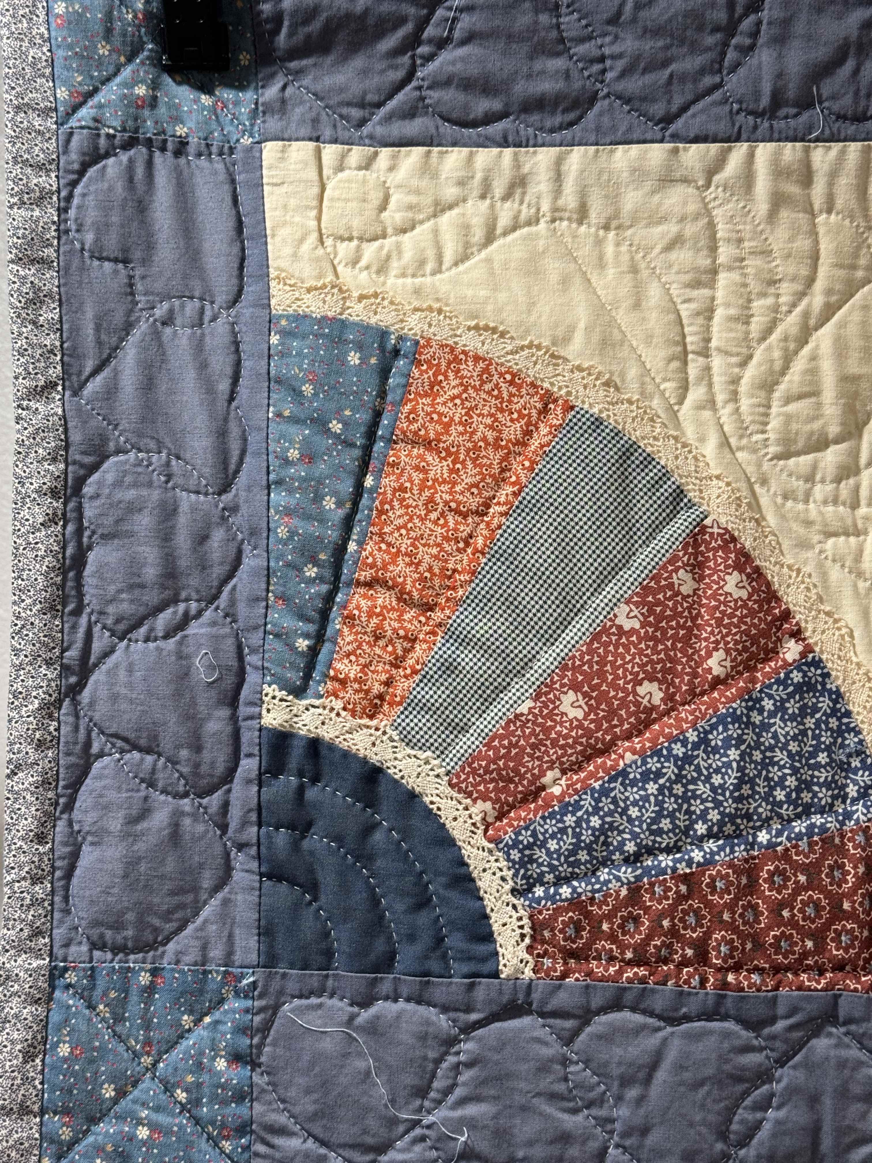Vintage Sampler Baby Quilt