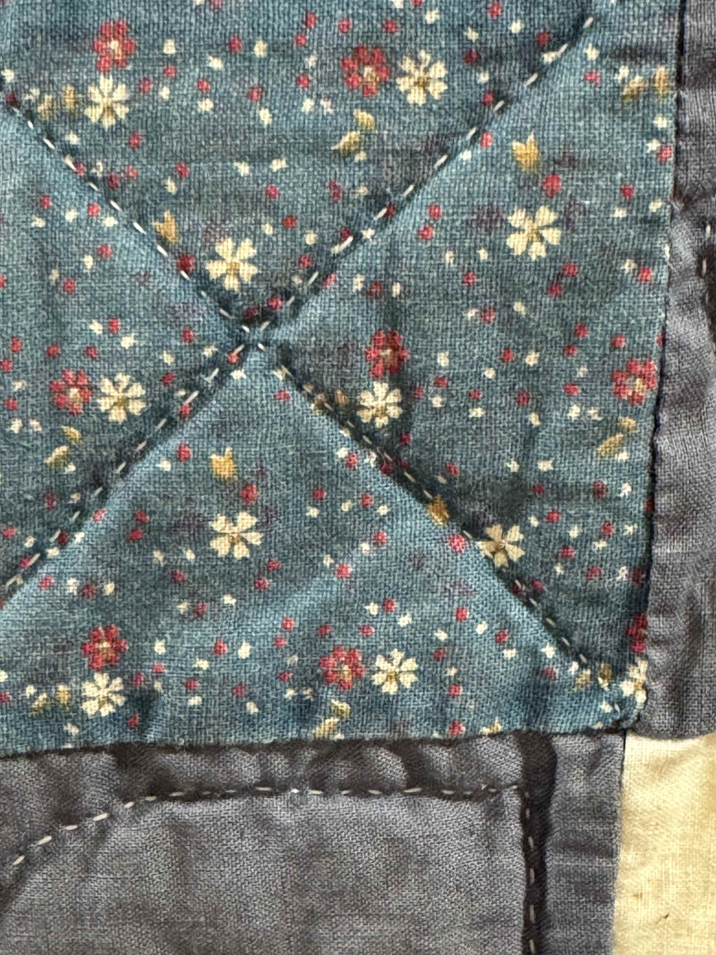 Vintage Sampler Baby Quilt