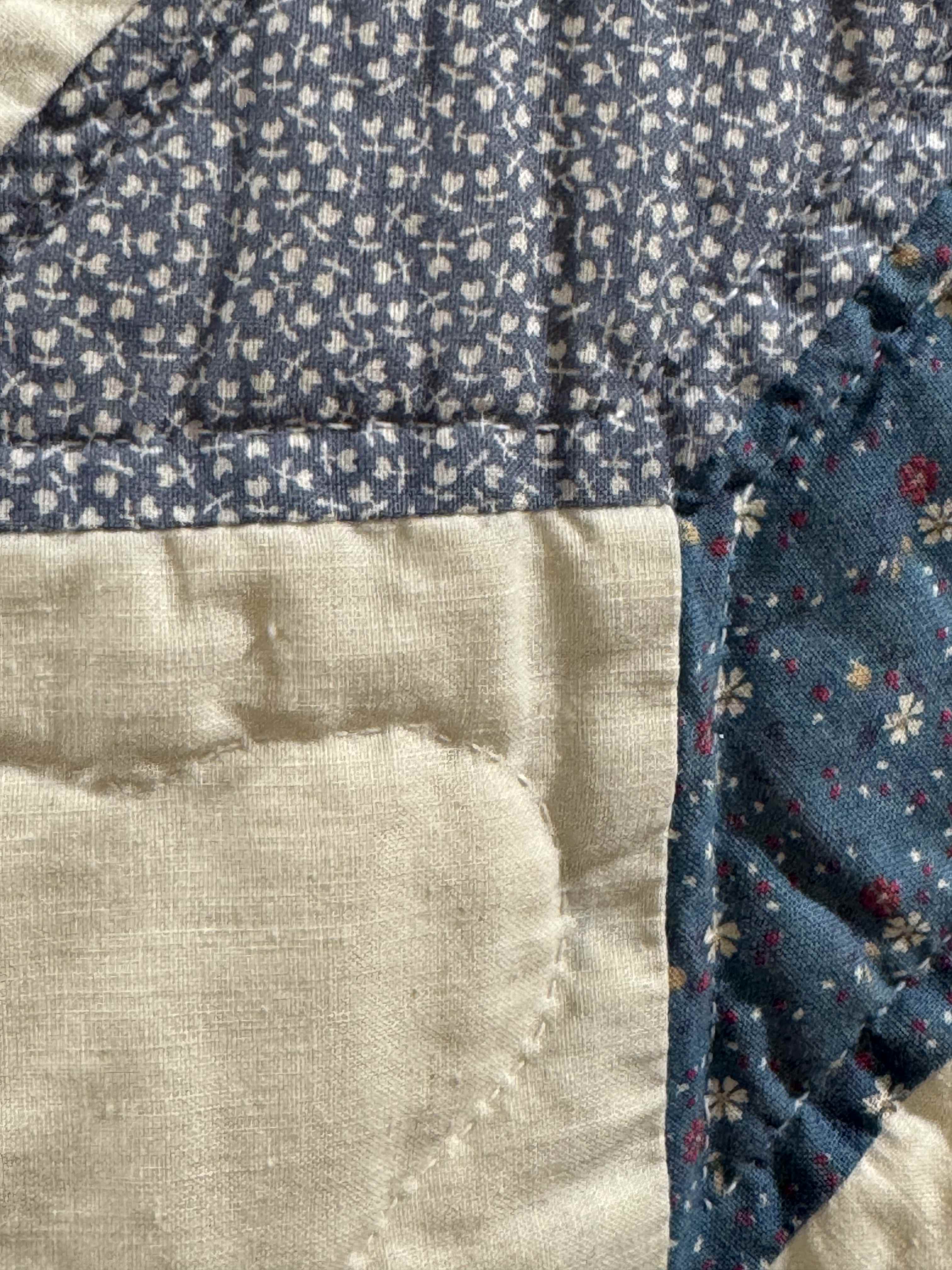 Vintage Sampler Baby Quilt