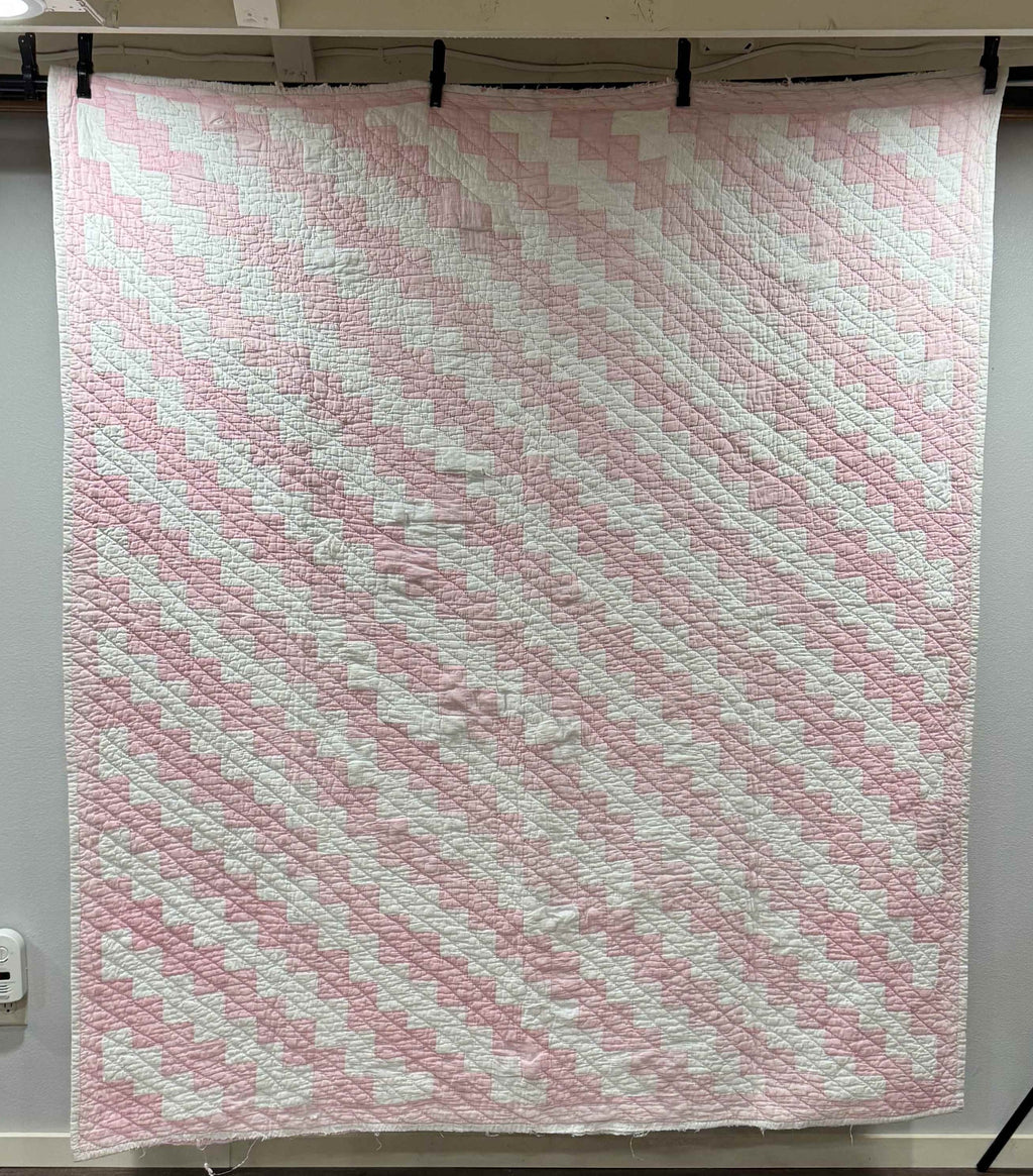 **SOLD Vintage Streak of Lightning Cutter Quilt SOLD**
