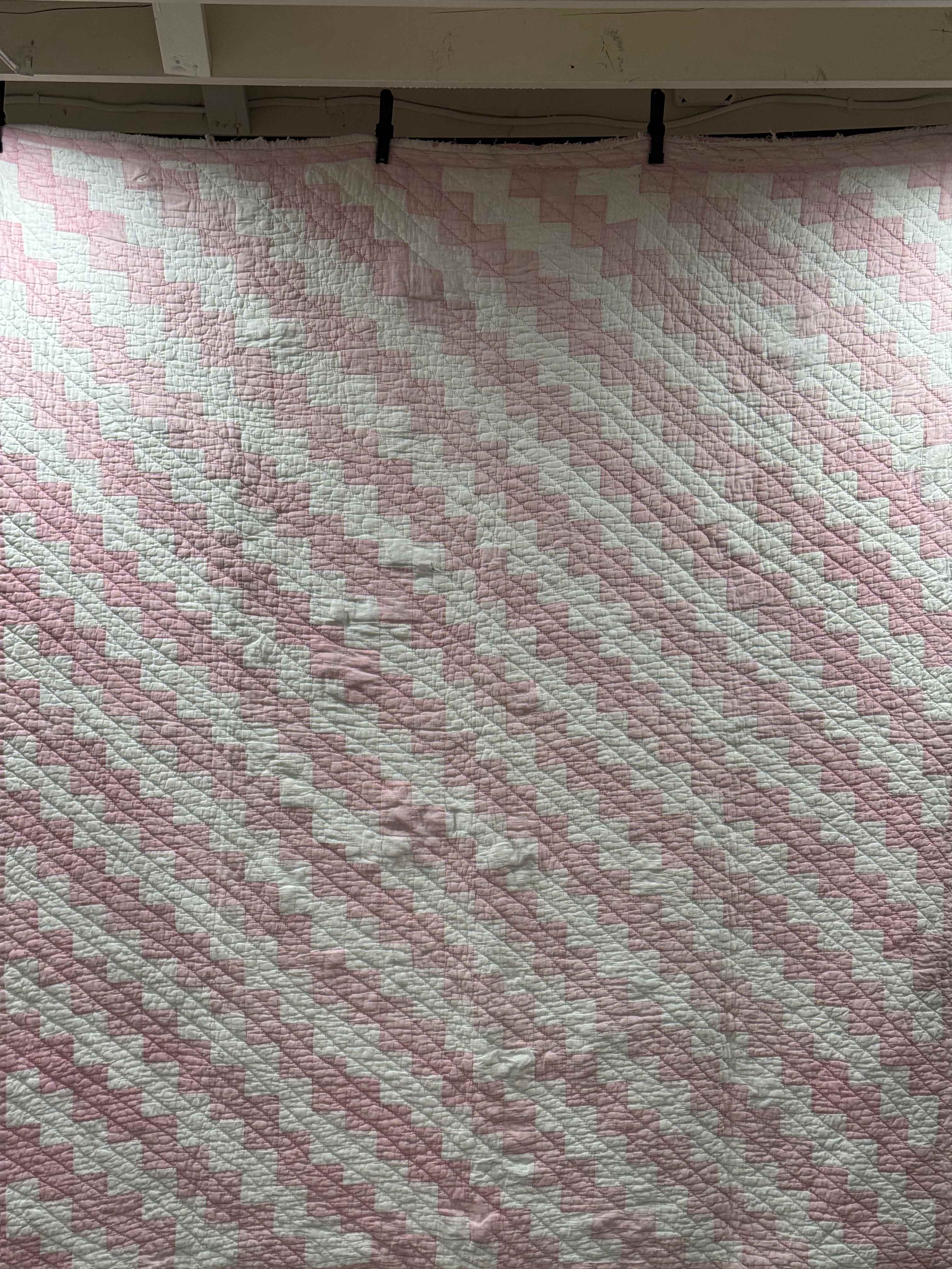**SOLD Vintage Streak of Lightning Cutter Quilt SOLD**