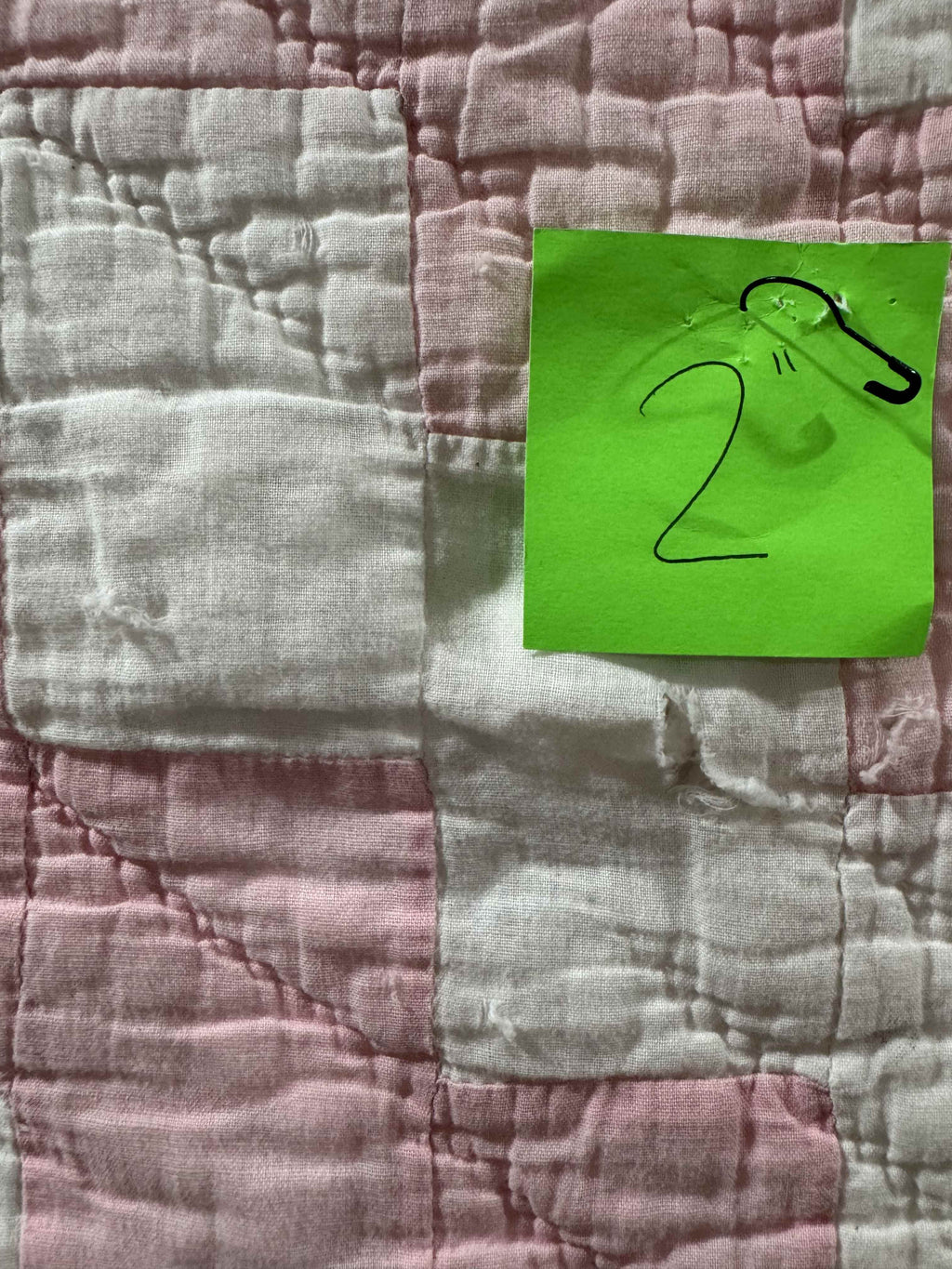 **SOLD Vintage Streak of Lightning Cutter Quilt SOLD**