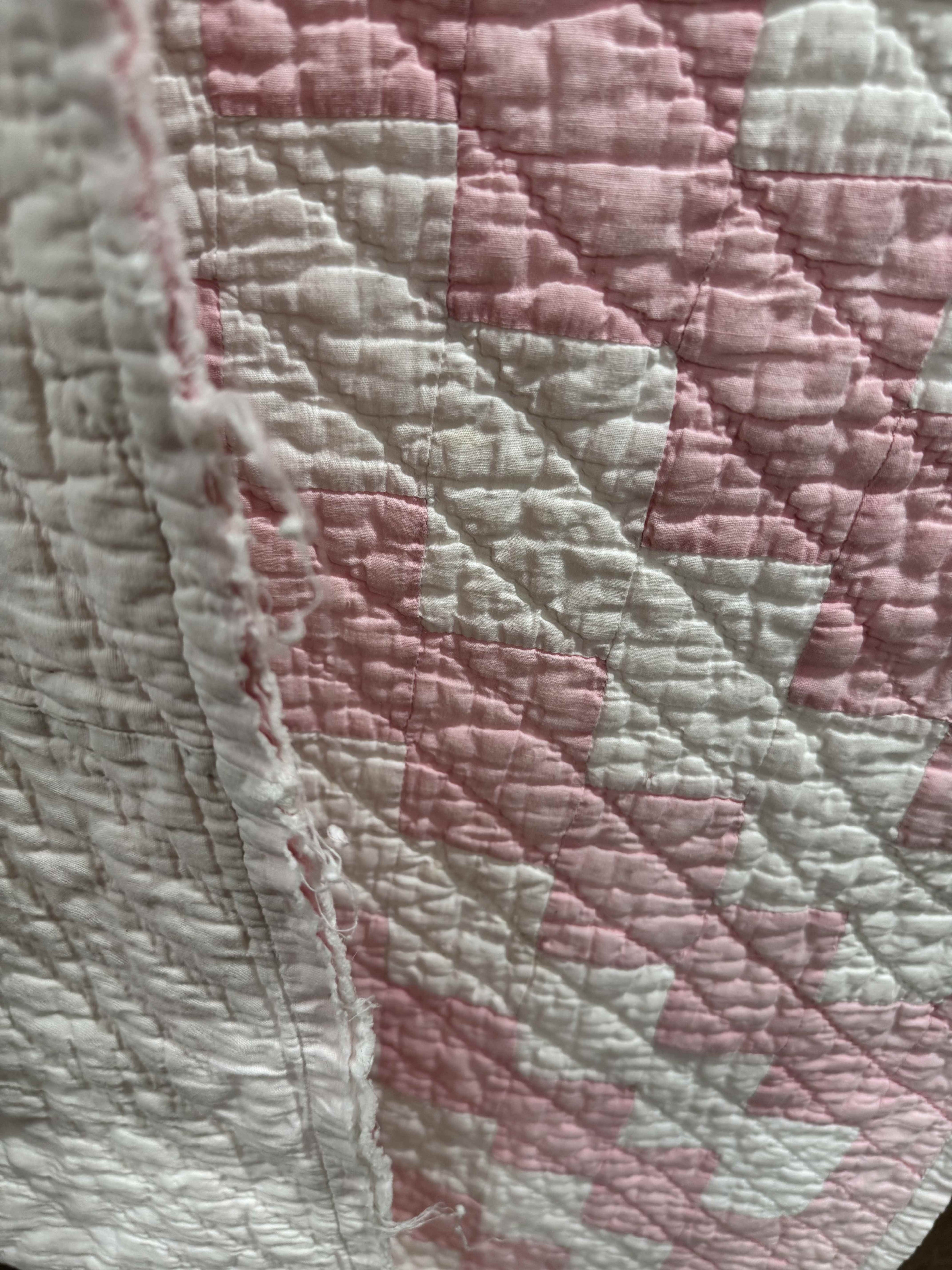 **SOLD Vintage Streak of Lightning Cutter Quilt SOLD**