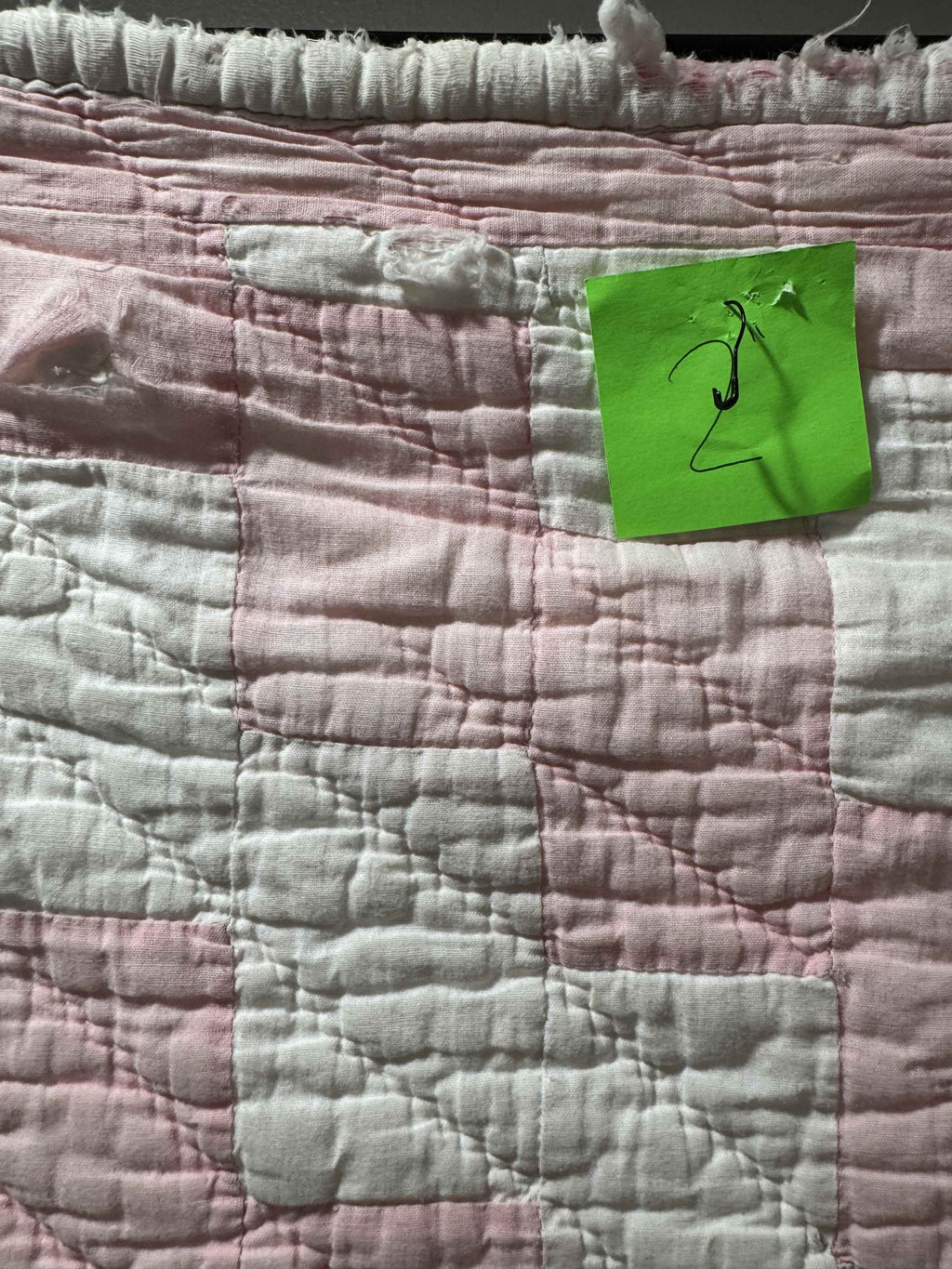 **SOLD Vintage Streak of Lightning Cutter Quilt SOLD**