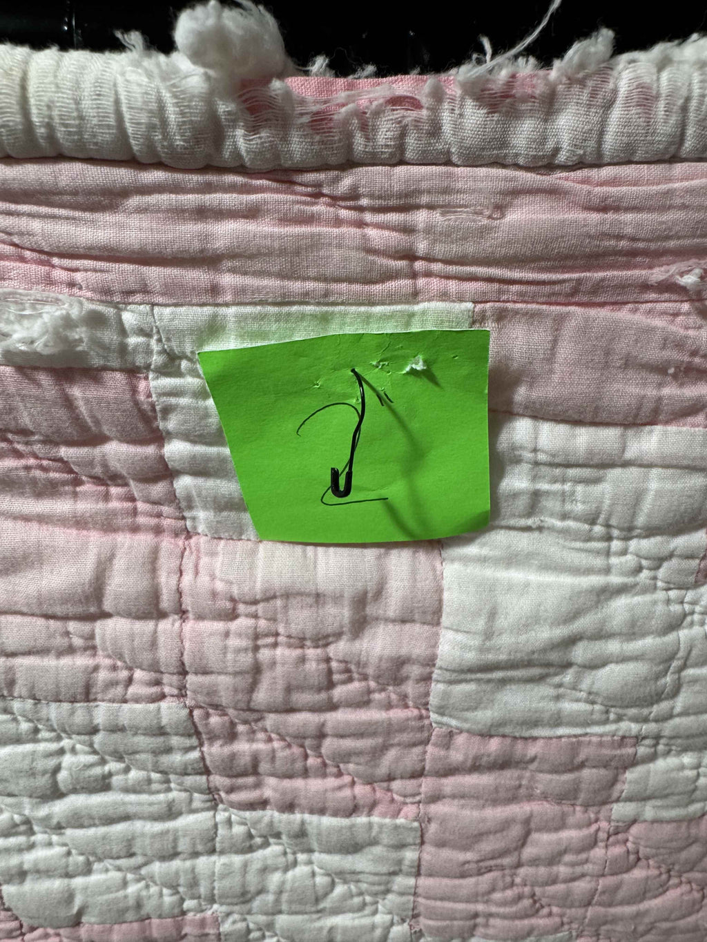 **SOLD Vintage Streak of Lightning Cutter Quilt SOLD**