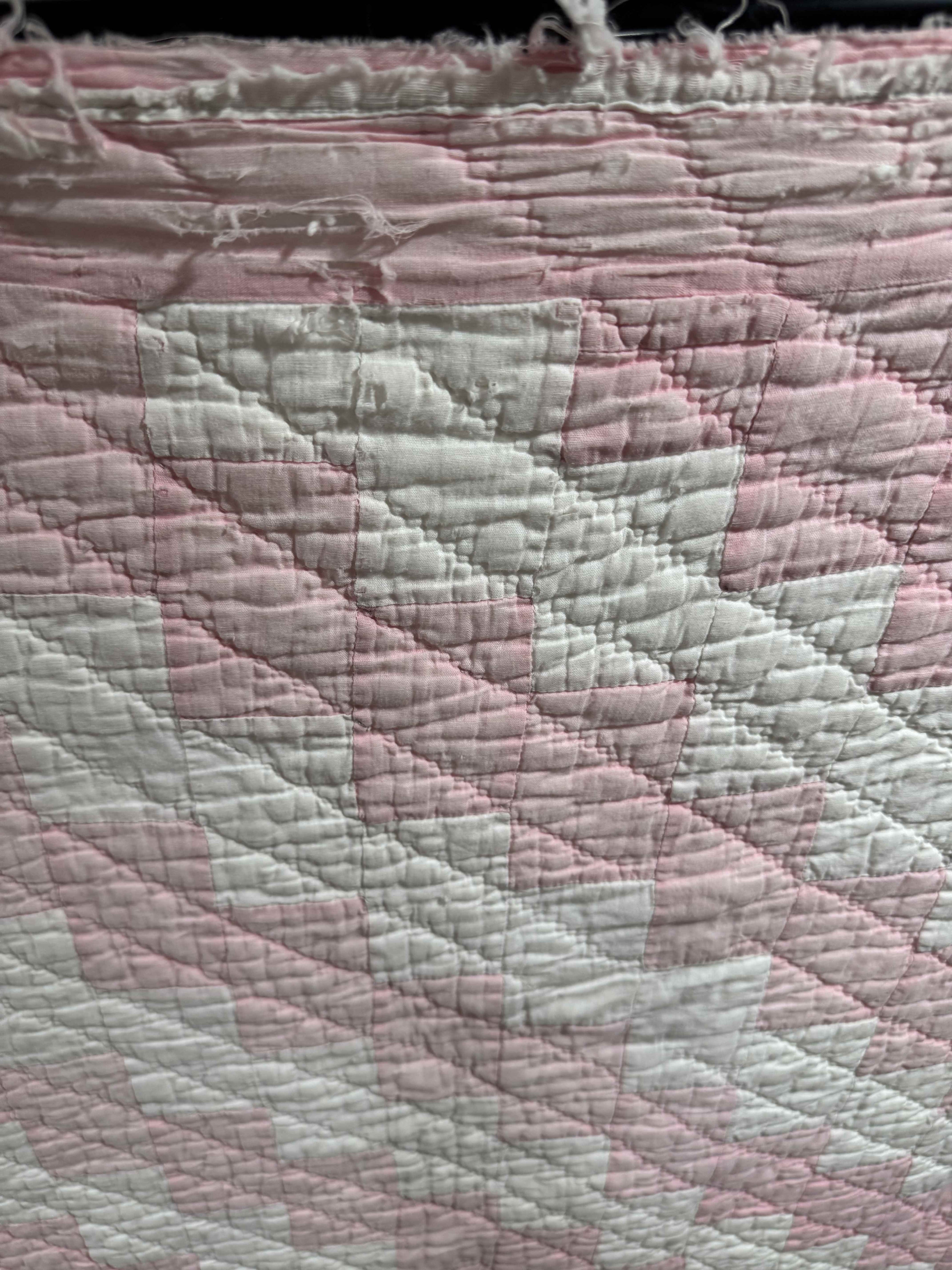 **SOLD Vintage Streak of Lightning Cutter Quilt SOLD**
