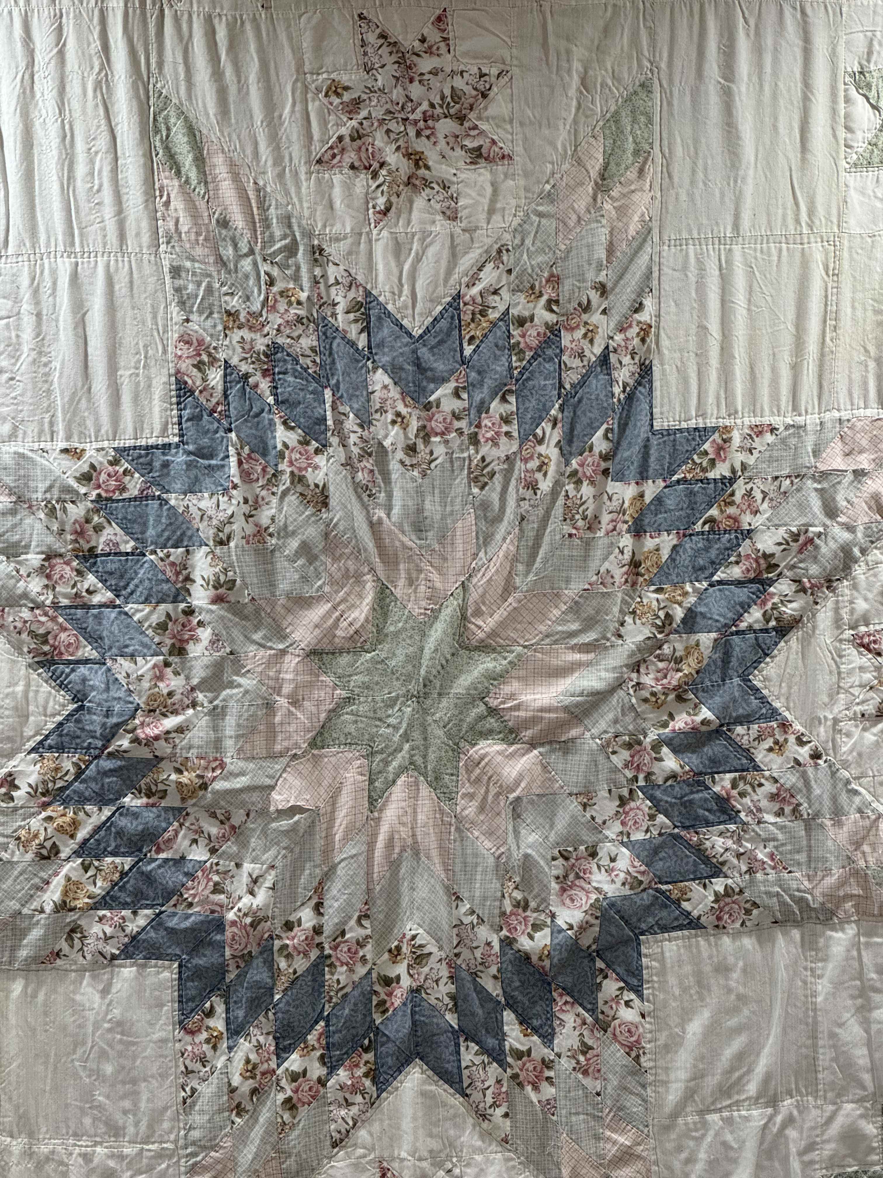 Vintage Lonestar Cutter Quilt