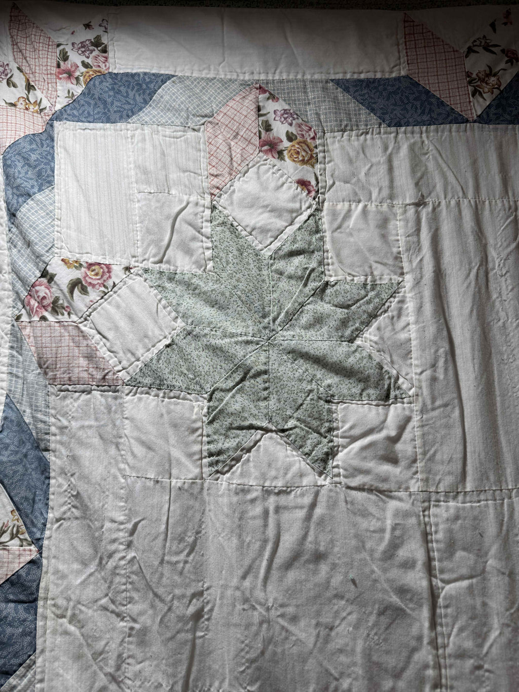 Vintage Lonestar Cutter Quilt