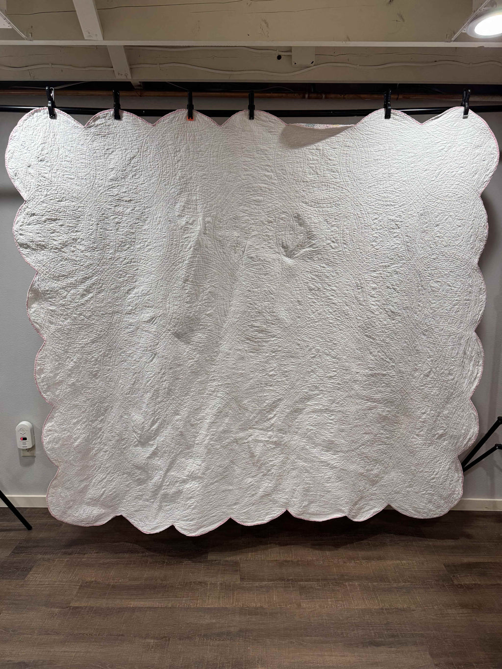 Vintage Double Wedding Ring Quilt