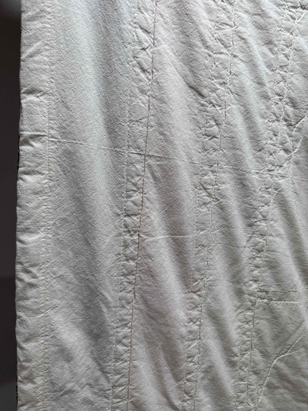 Vintage Feedsack Dresden Plate Cutter Quilt