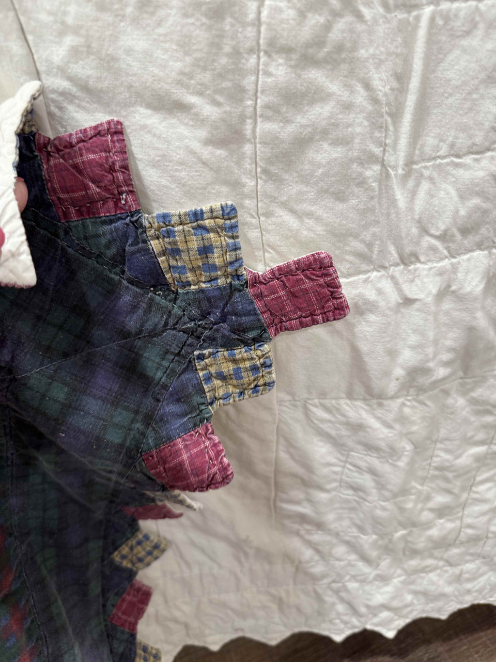 Vintage Log Cabin Quilt