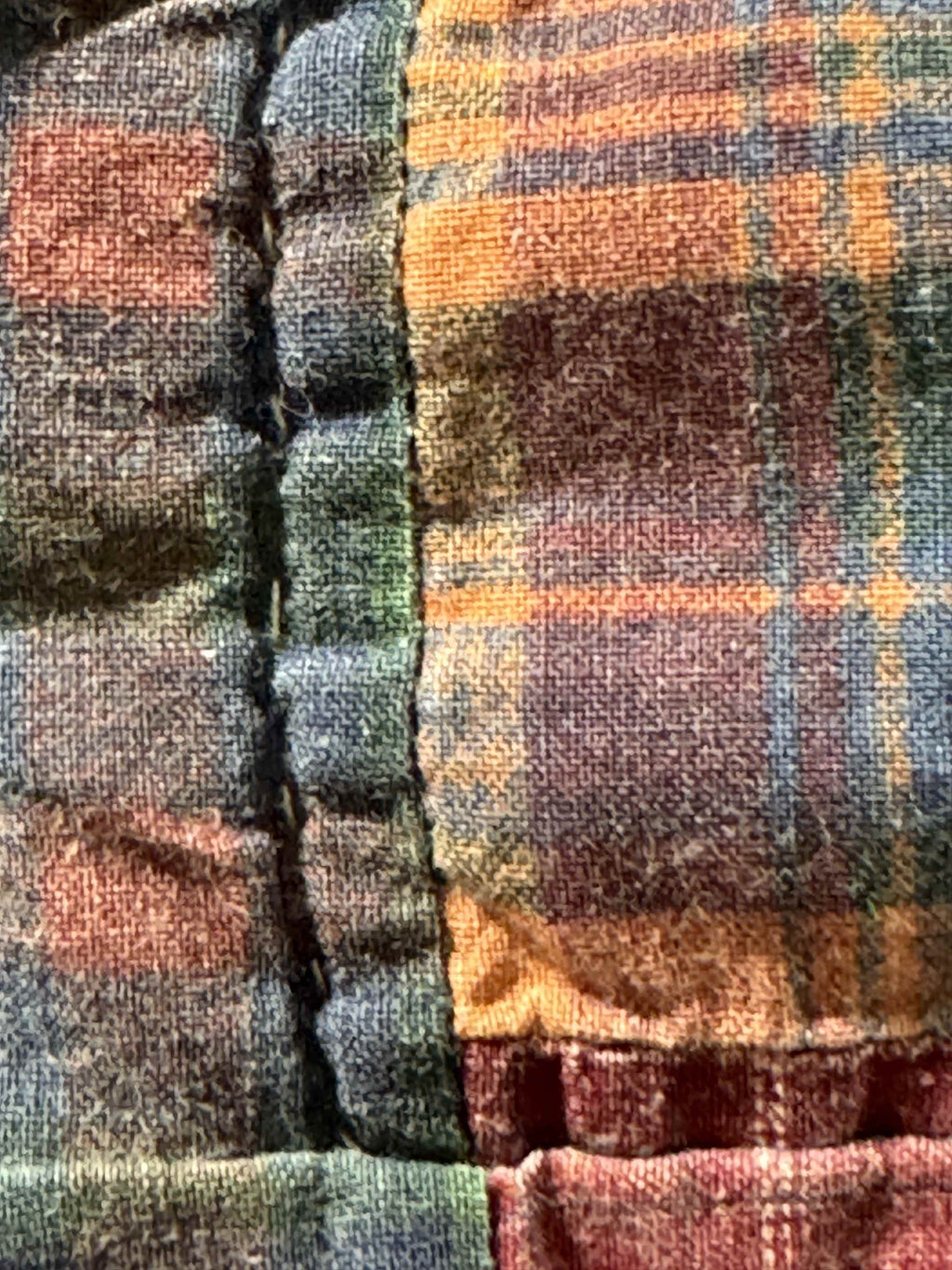 Vintage Log Cabin Quilt