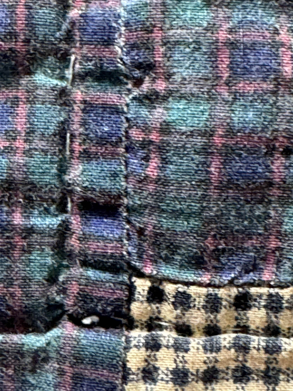 Vintage Log Cabin Quilt