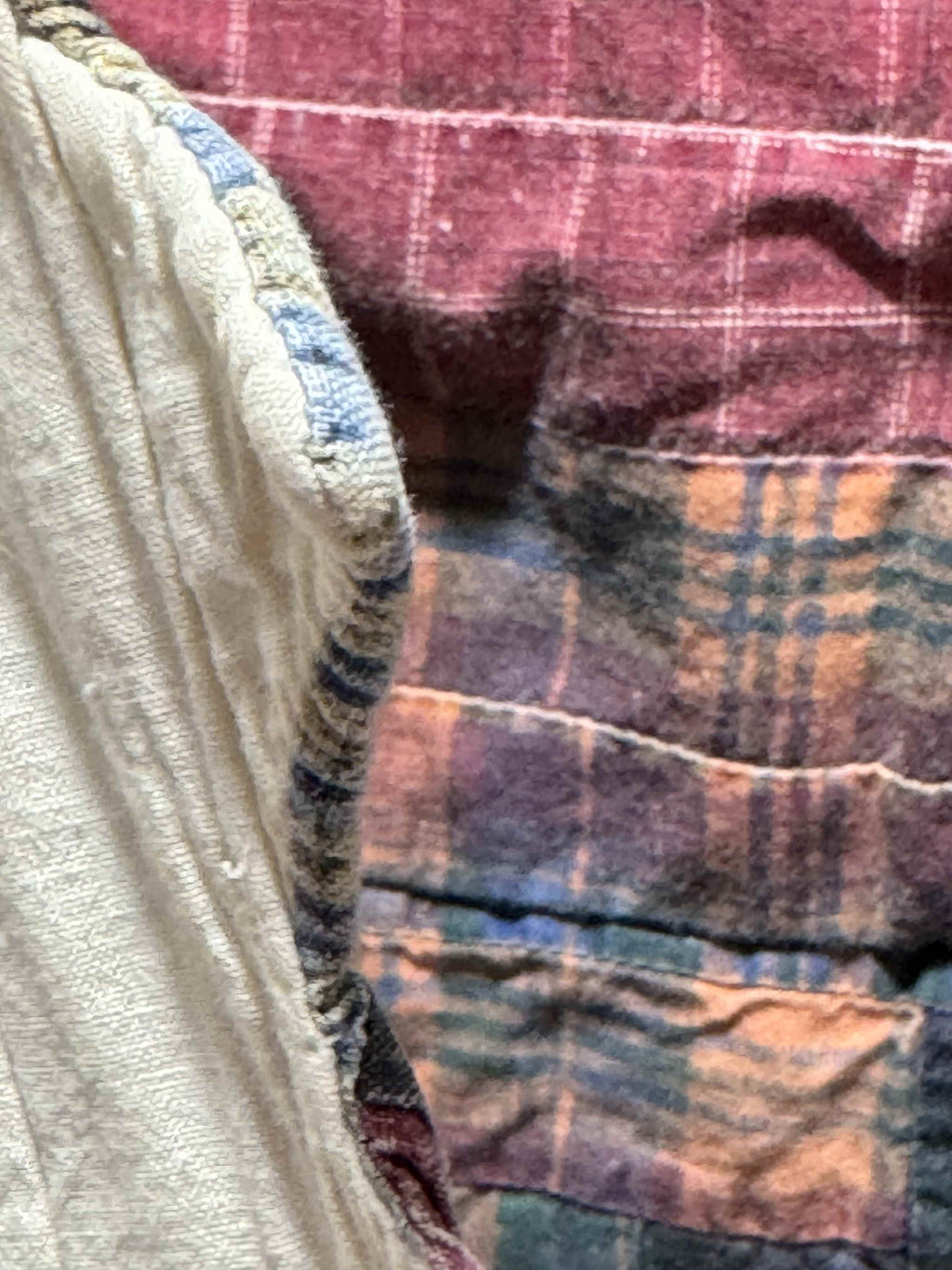 Vintage Log Cabin Quilt