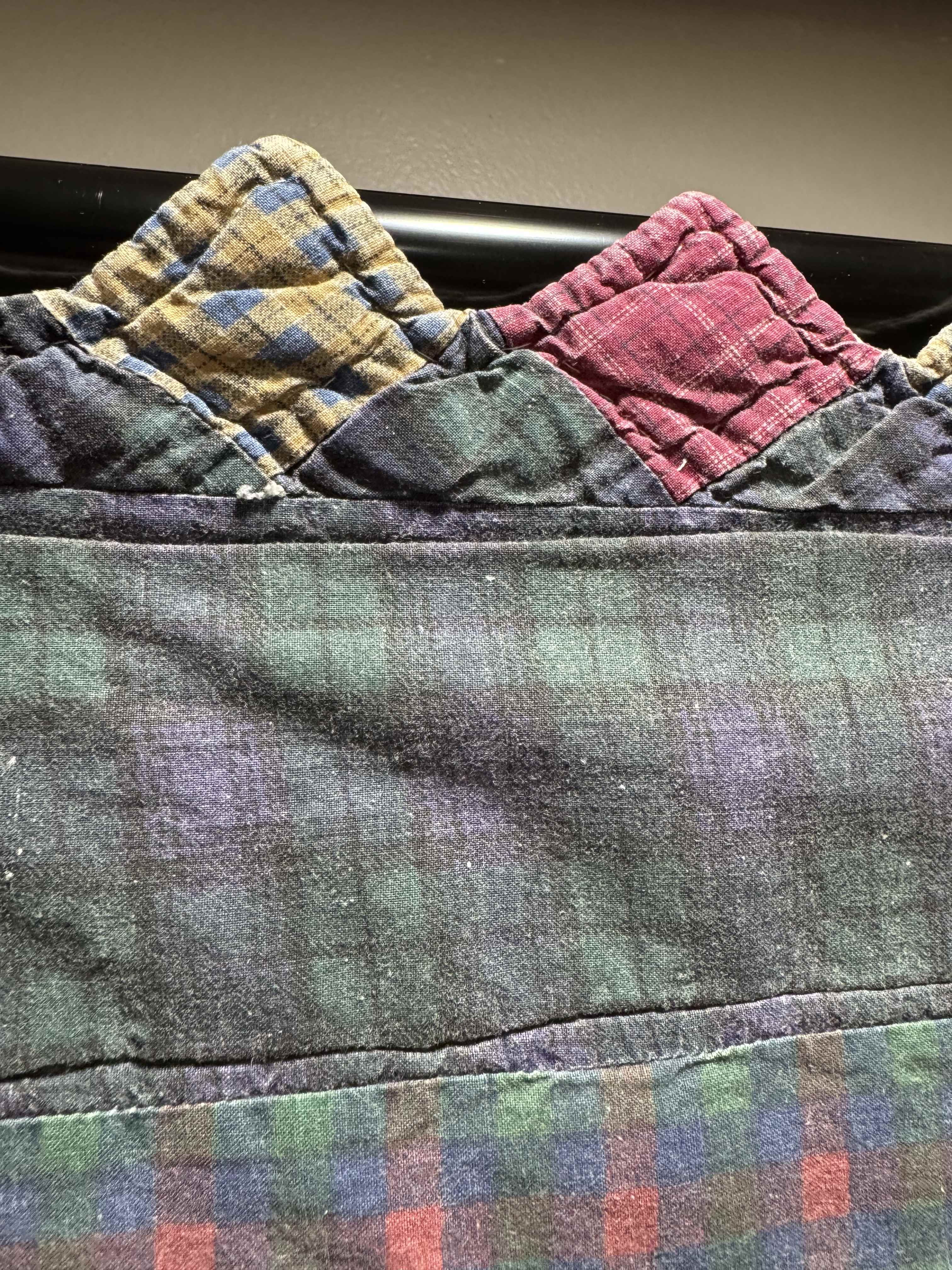Vintage Log Cabin Quilt