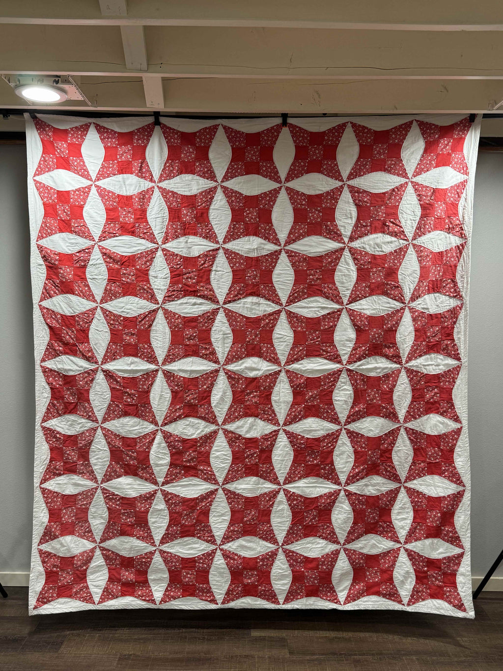 Vintage Glorified Nine Patch Quilt