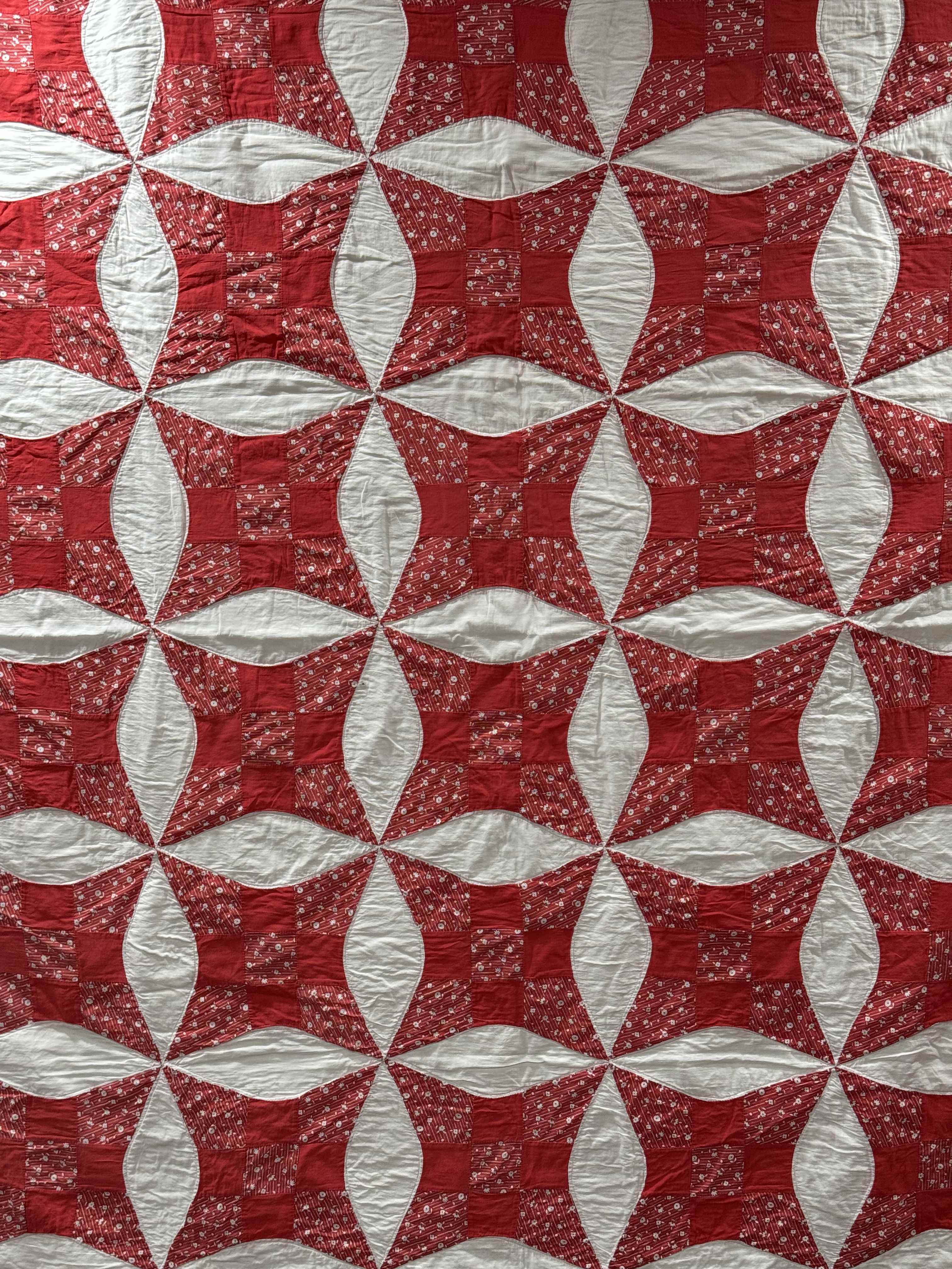 Vintage Glorified Nine Patch Quilt