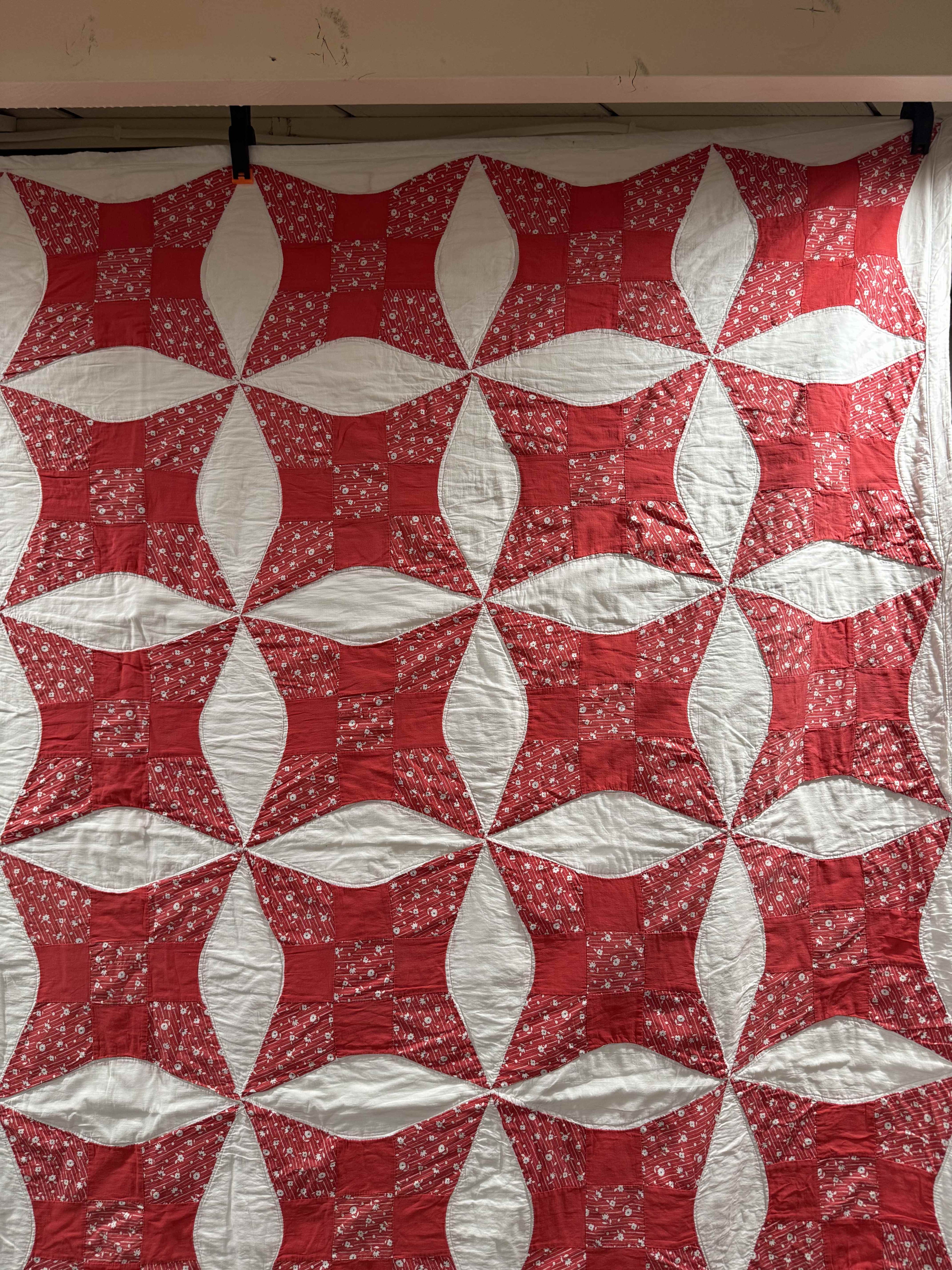 Vintage Glorified Nine Patch Quilt