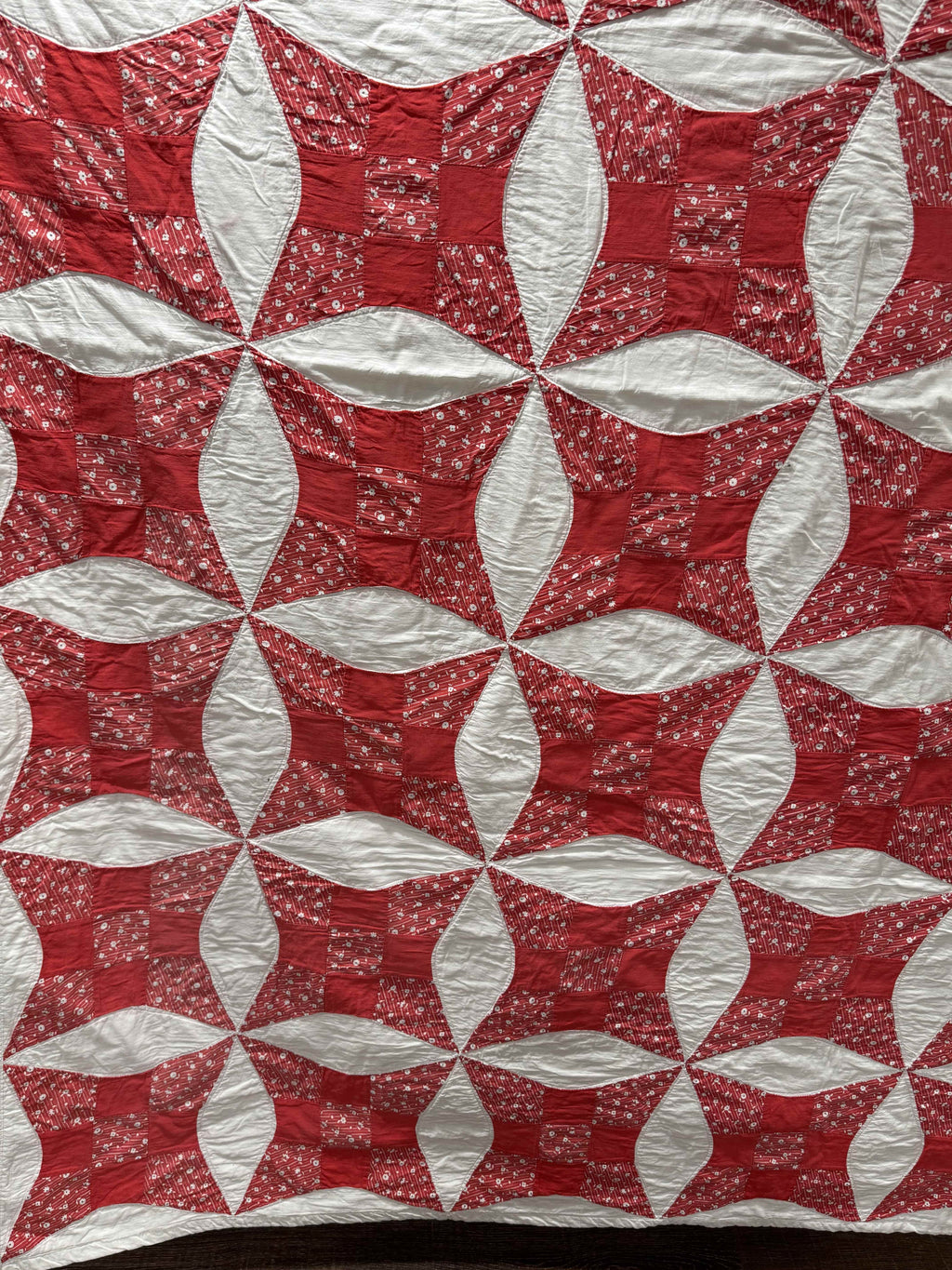 Vintage Glorified Nine Patch Quilt