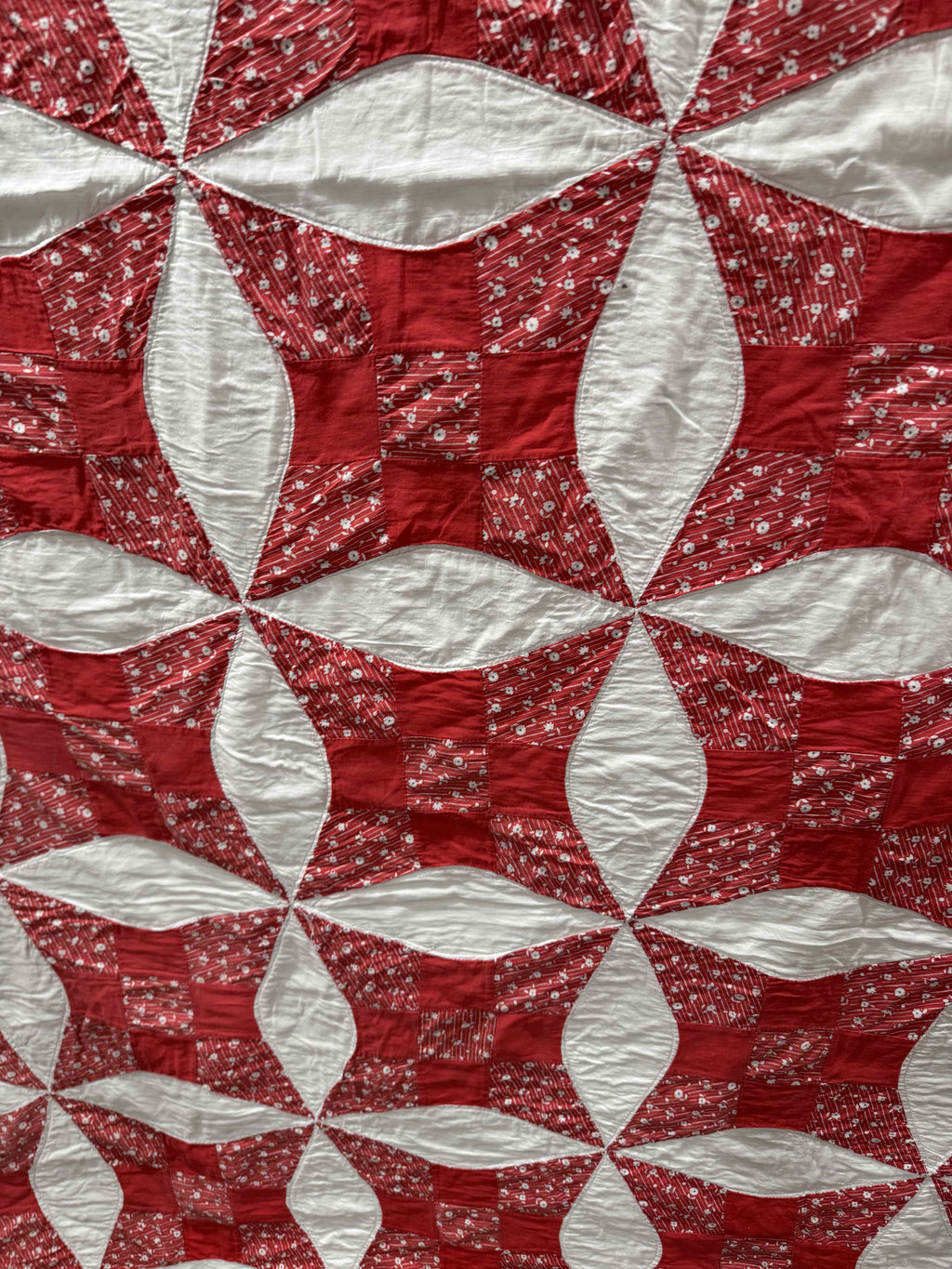 Vintage Glorified Nine Patch Quilt