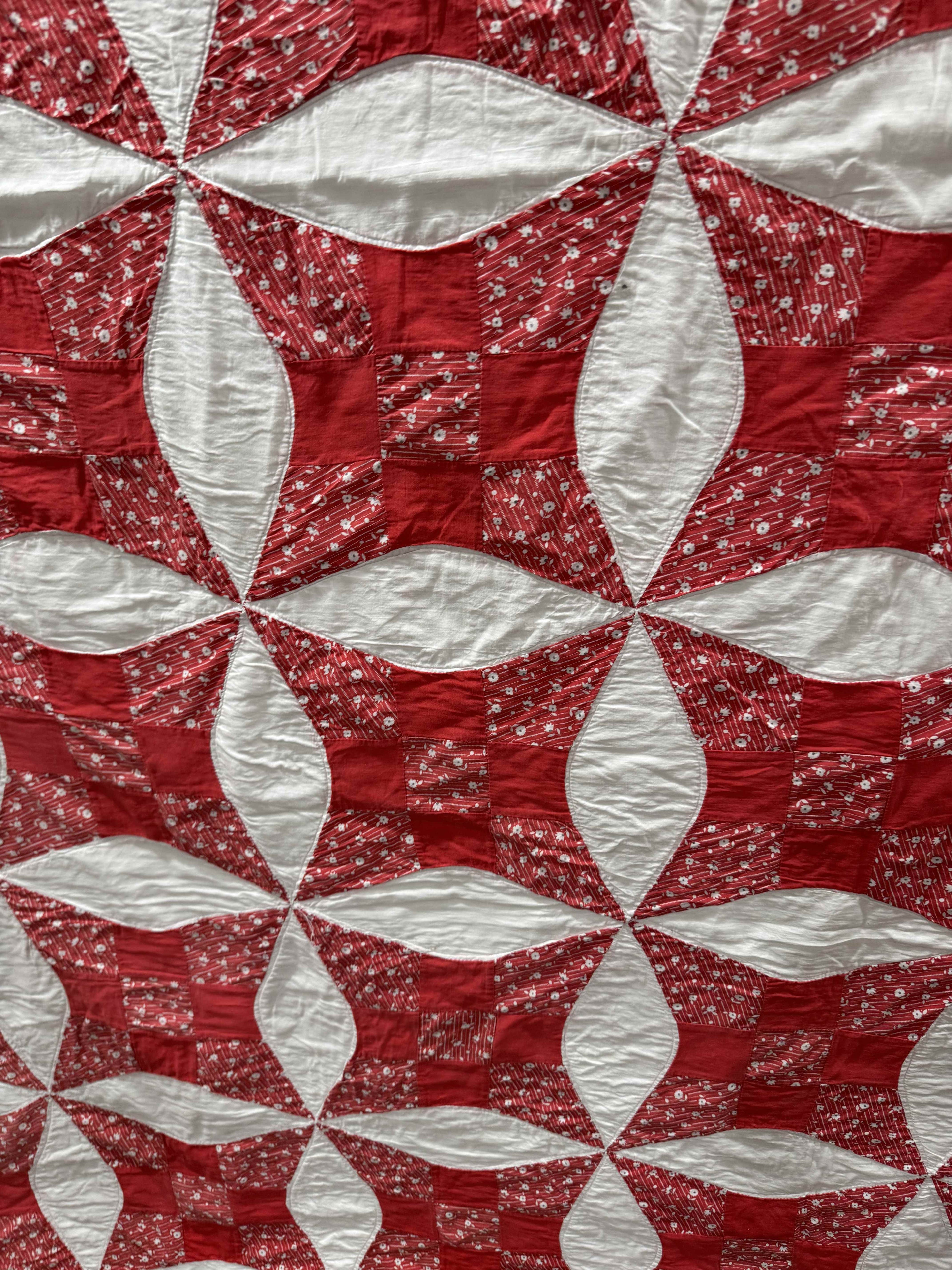 Vintage Glorified Nine Patch Quilt