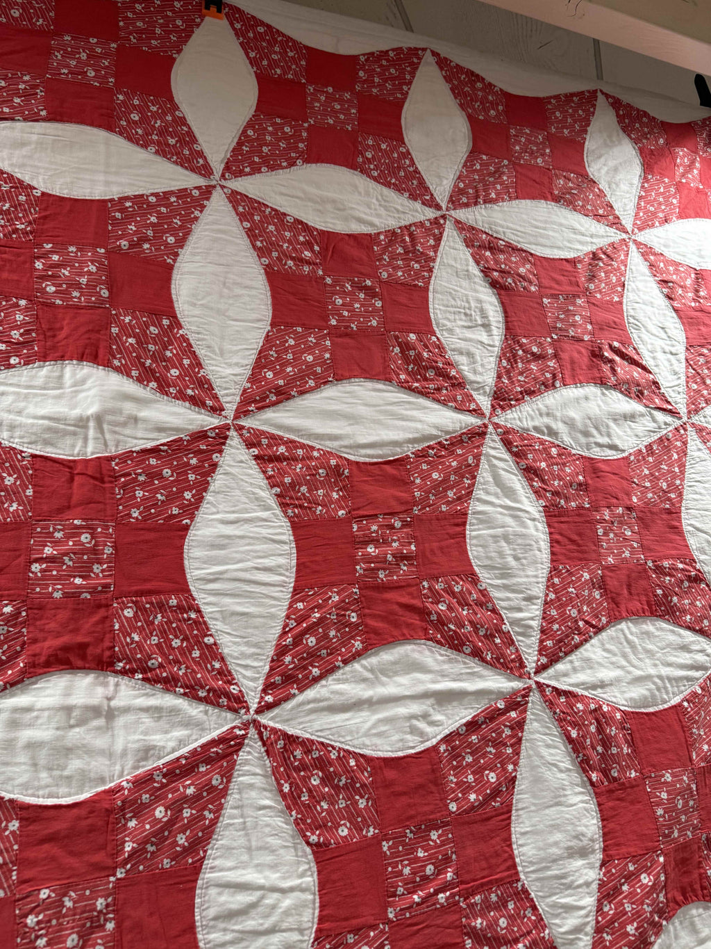 Vintage Glorified Nine Patch Quilt