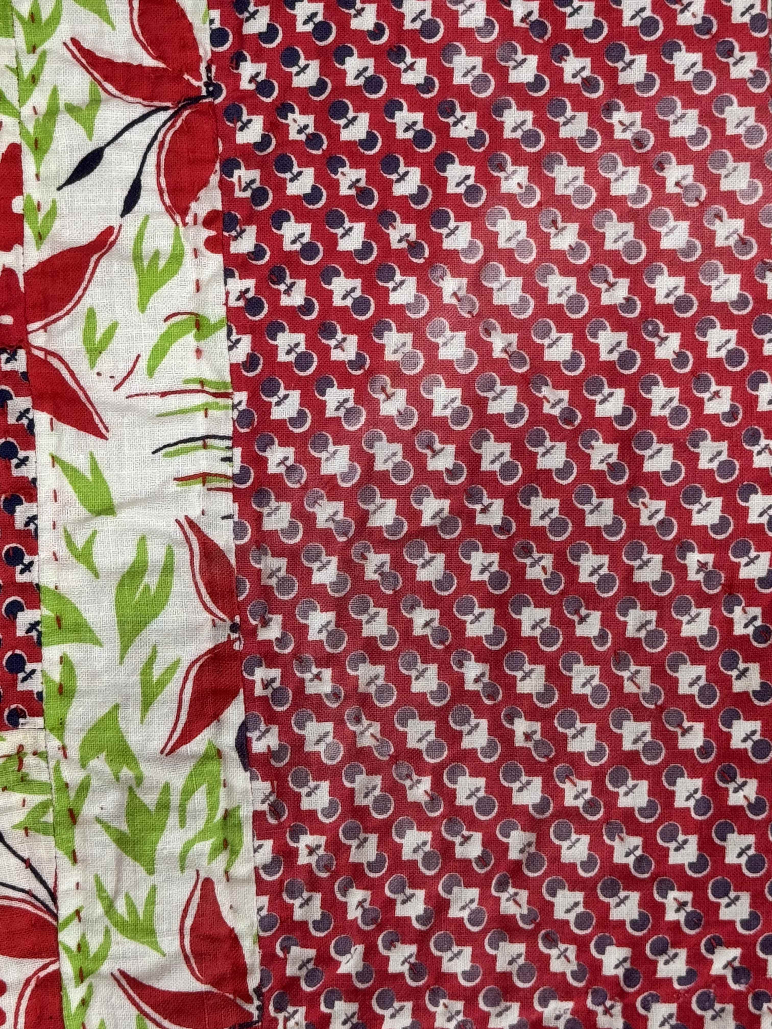 Vintage Checkerboard Quilt