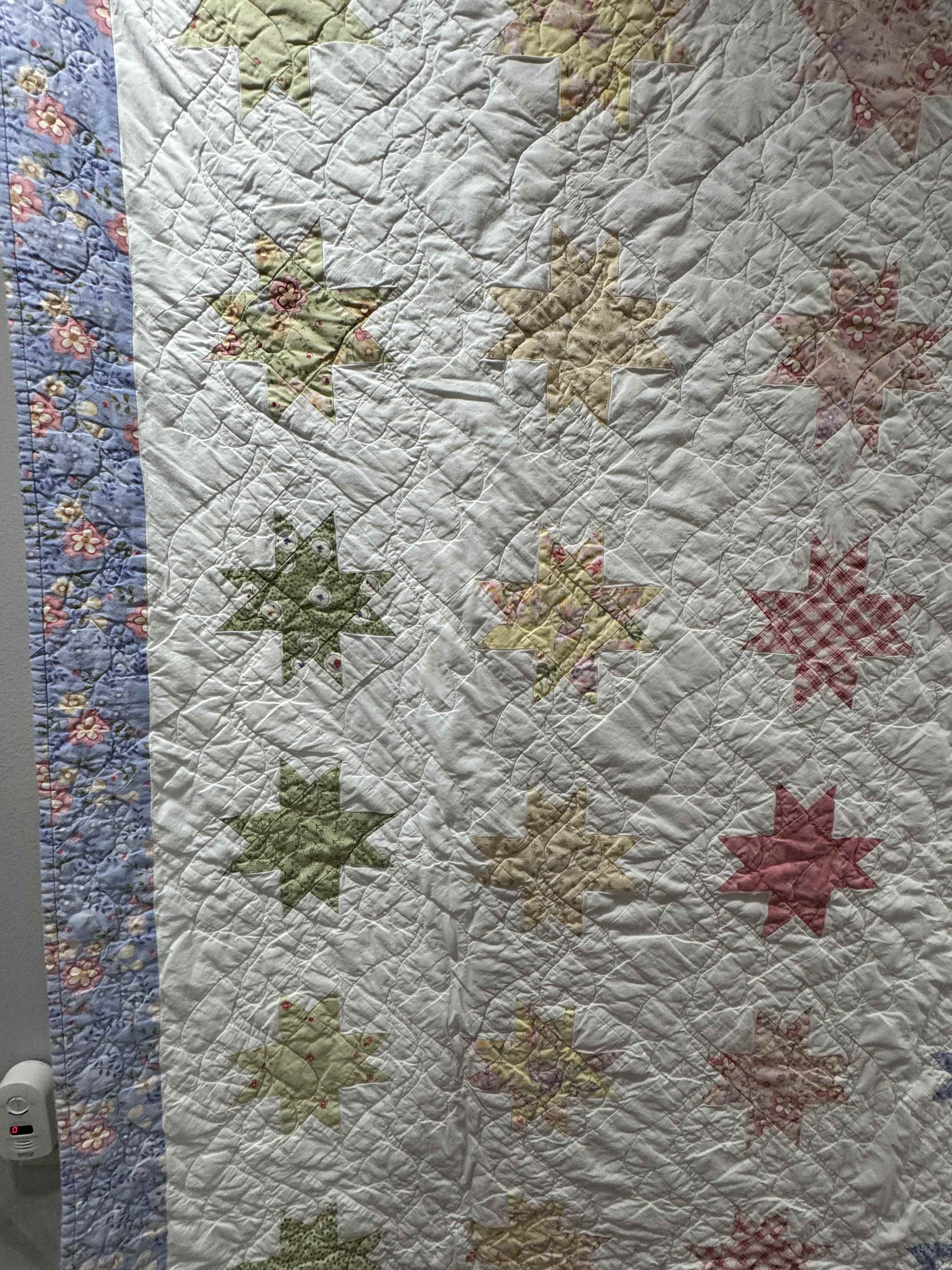 Vintage Ohio Star Variation Quilt