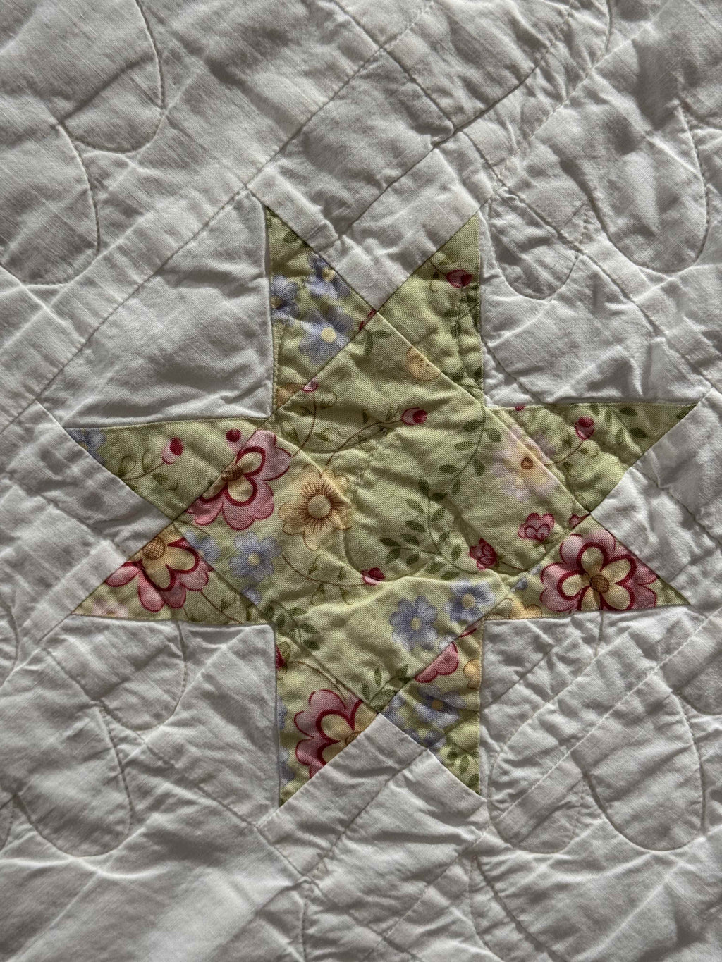 Vintage Ohio Star Variation Quilt