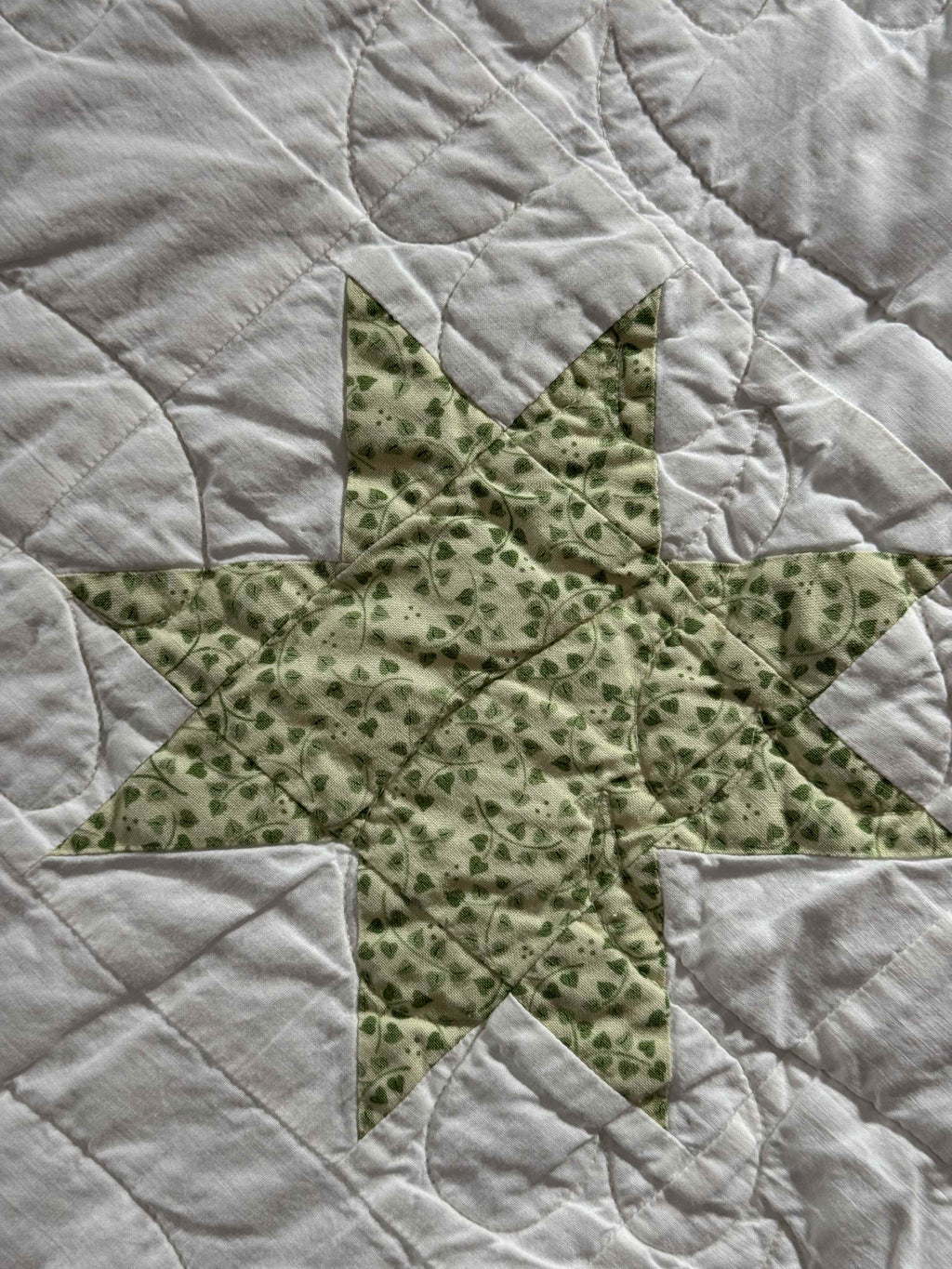 Vintage Ohio Star Variation Quilt