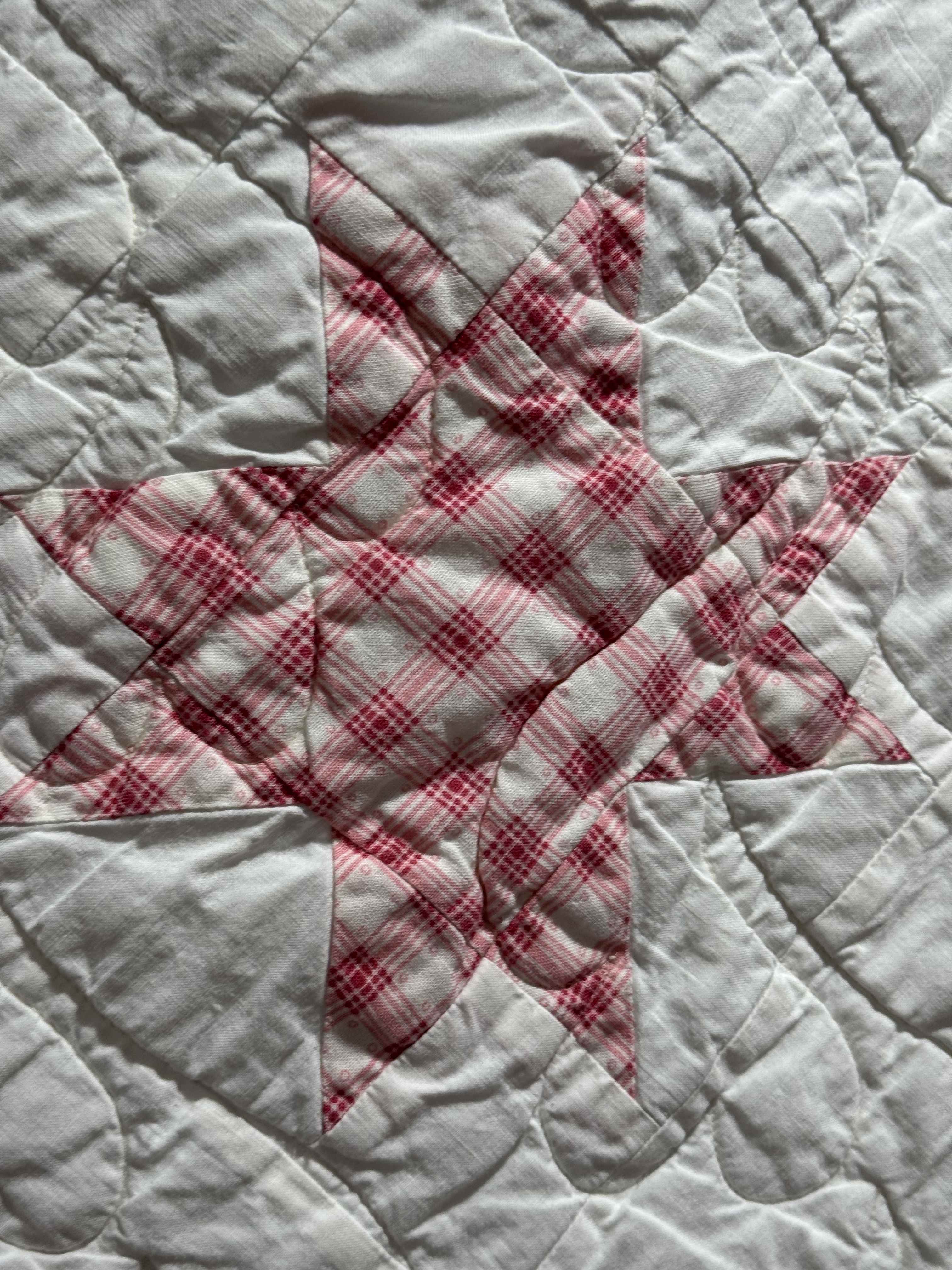 Vintage Ohio Star Variation Quilt