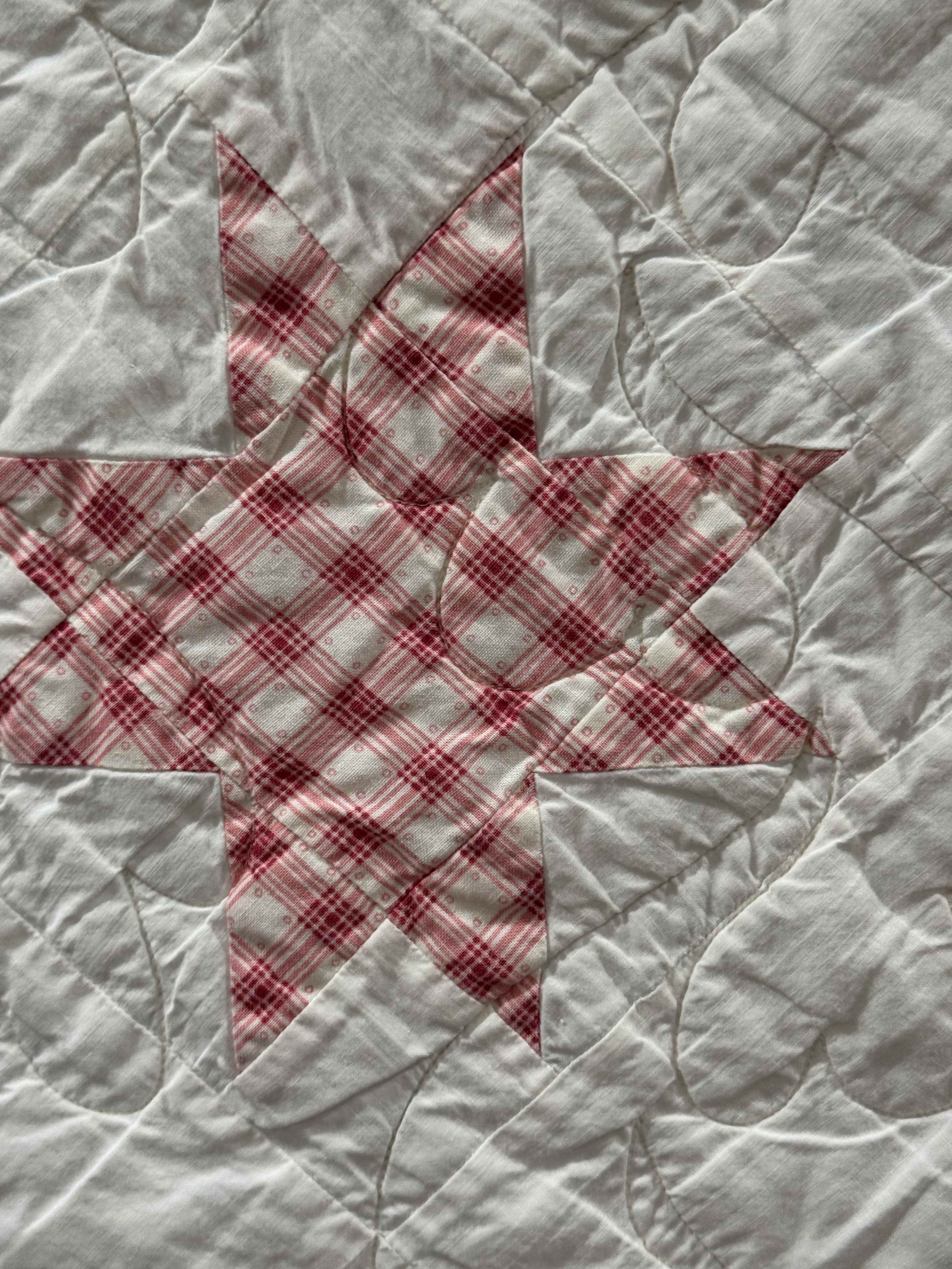 Vintage Ohio Star Variation Quilt