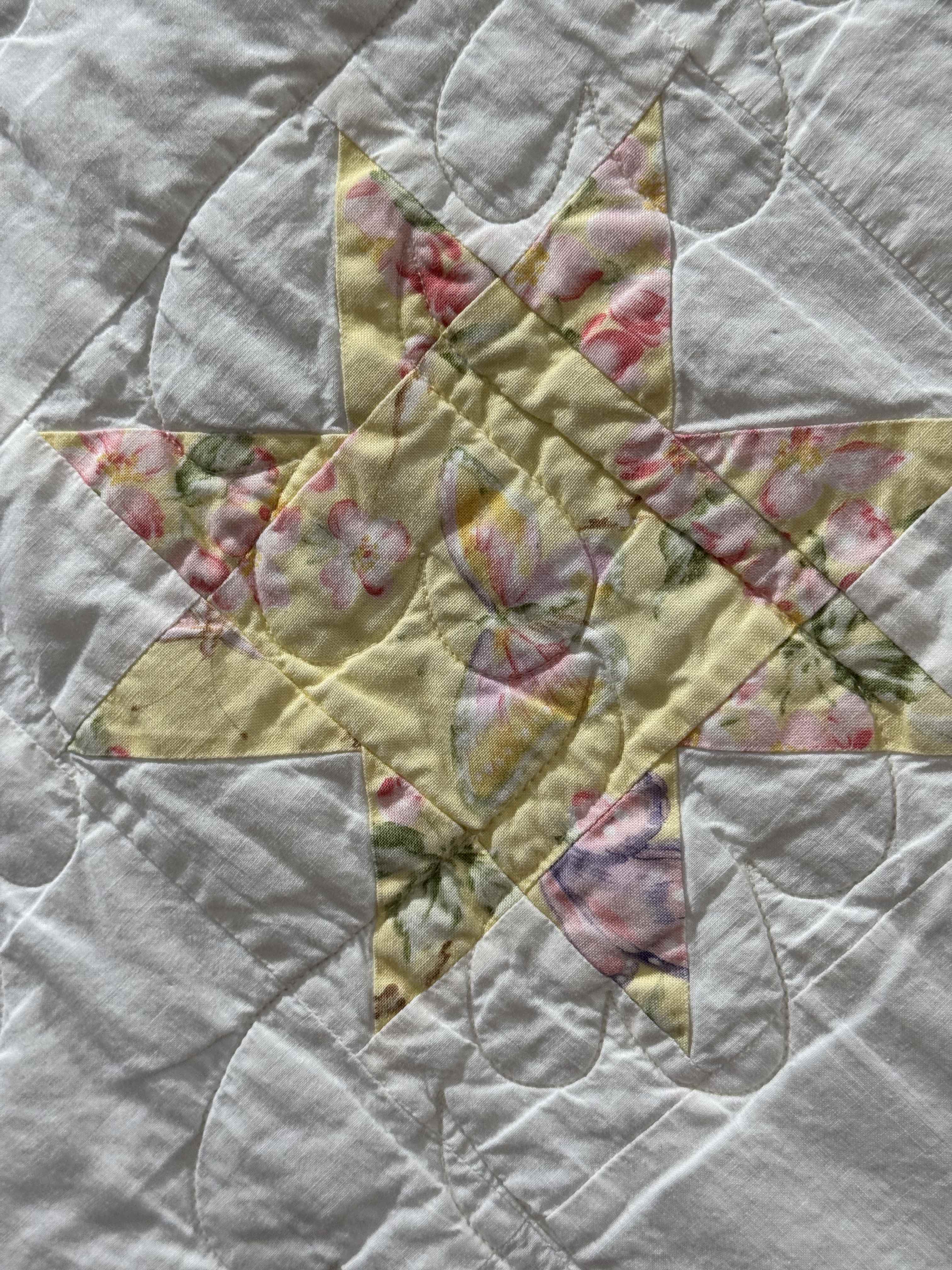 Vintage Ohio Star Variation Quilt