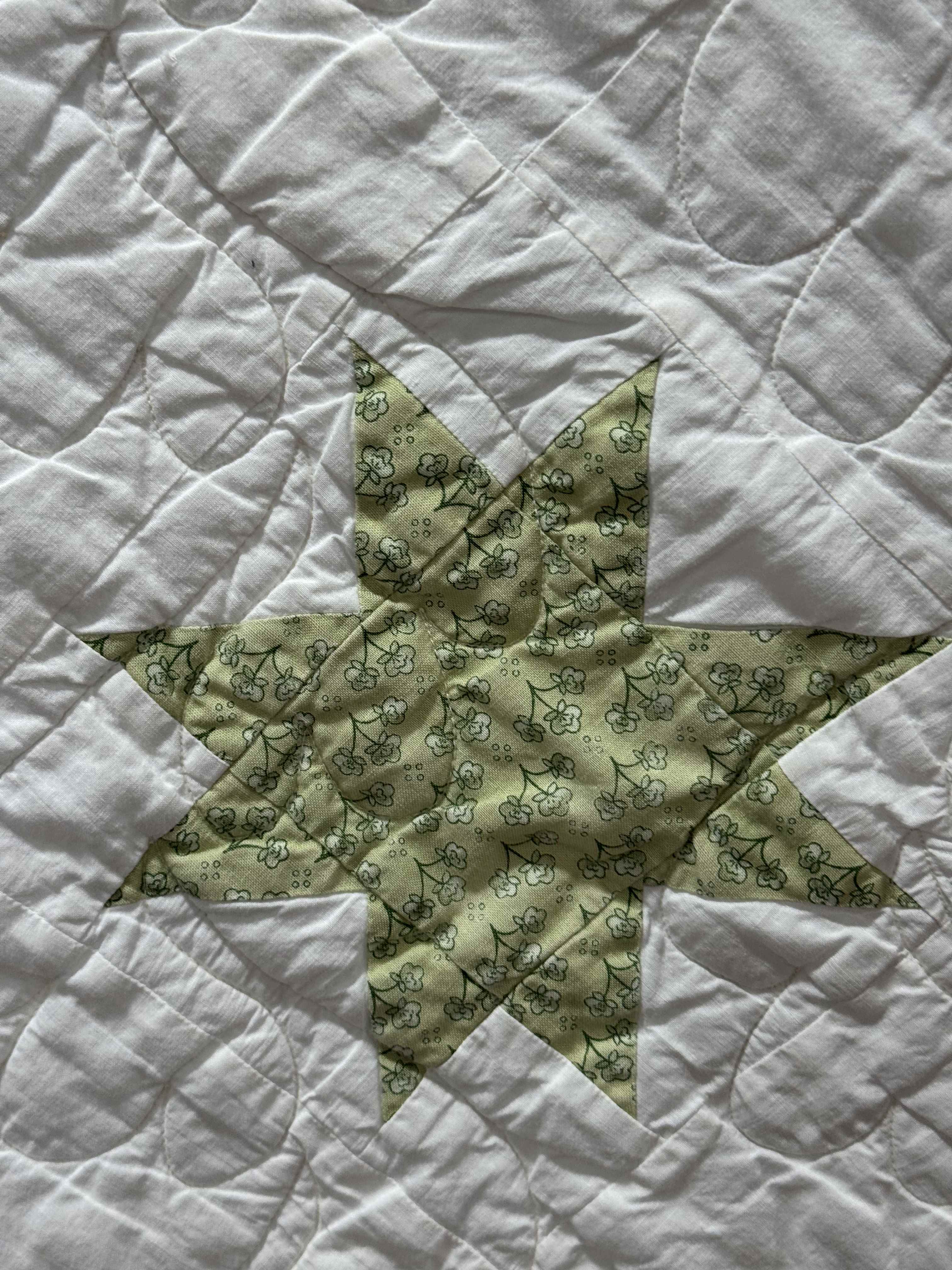Vintage Ohio Star Variation Quilt
