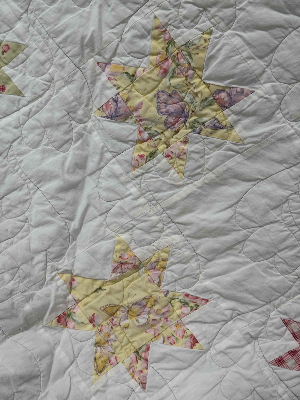 Vintage Ohio Star Variation Quilt
