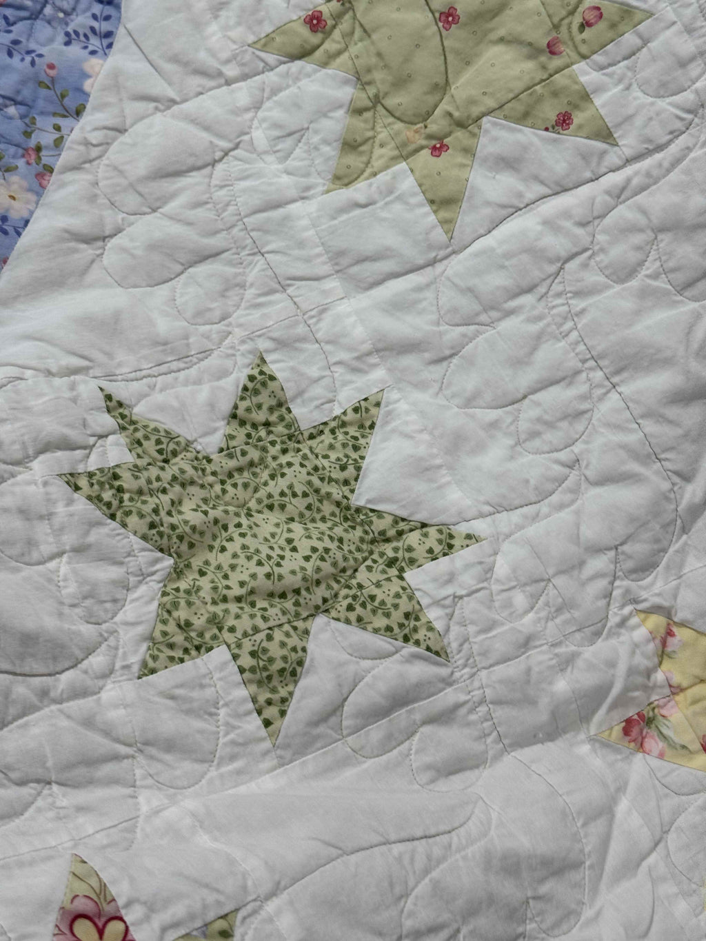 Vintage Ohio Star Variation Quilt